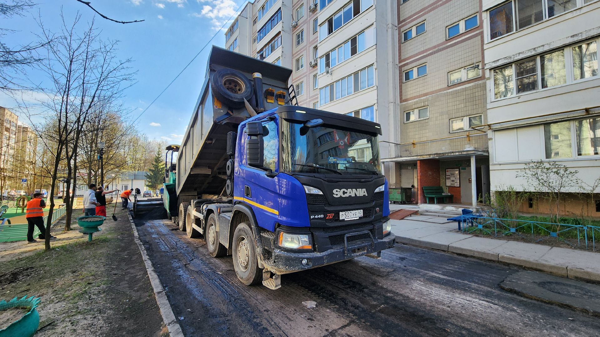протвино, благоуствойство, асфальтирование дворов дорог,