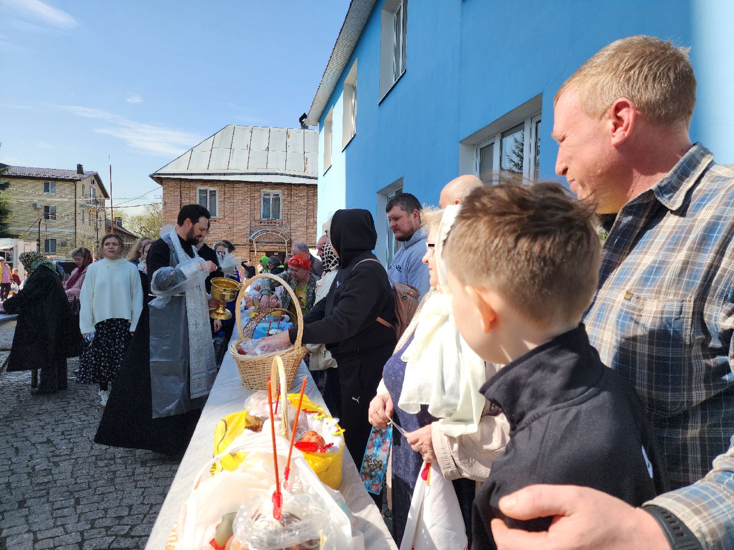 ногинск, общество, пасха, кулич, освящение куличей, религия,