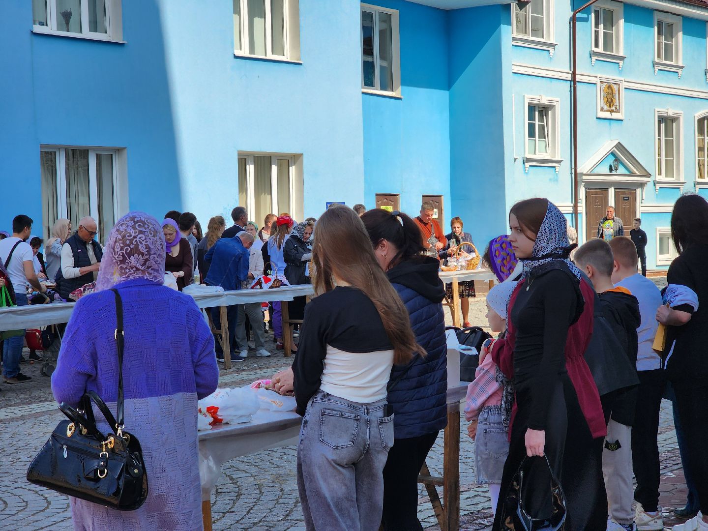 ногинск, общество, пасха, кулич, освящение куличей, религия,