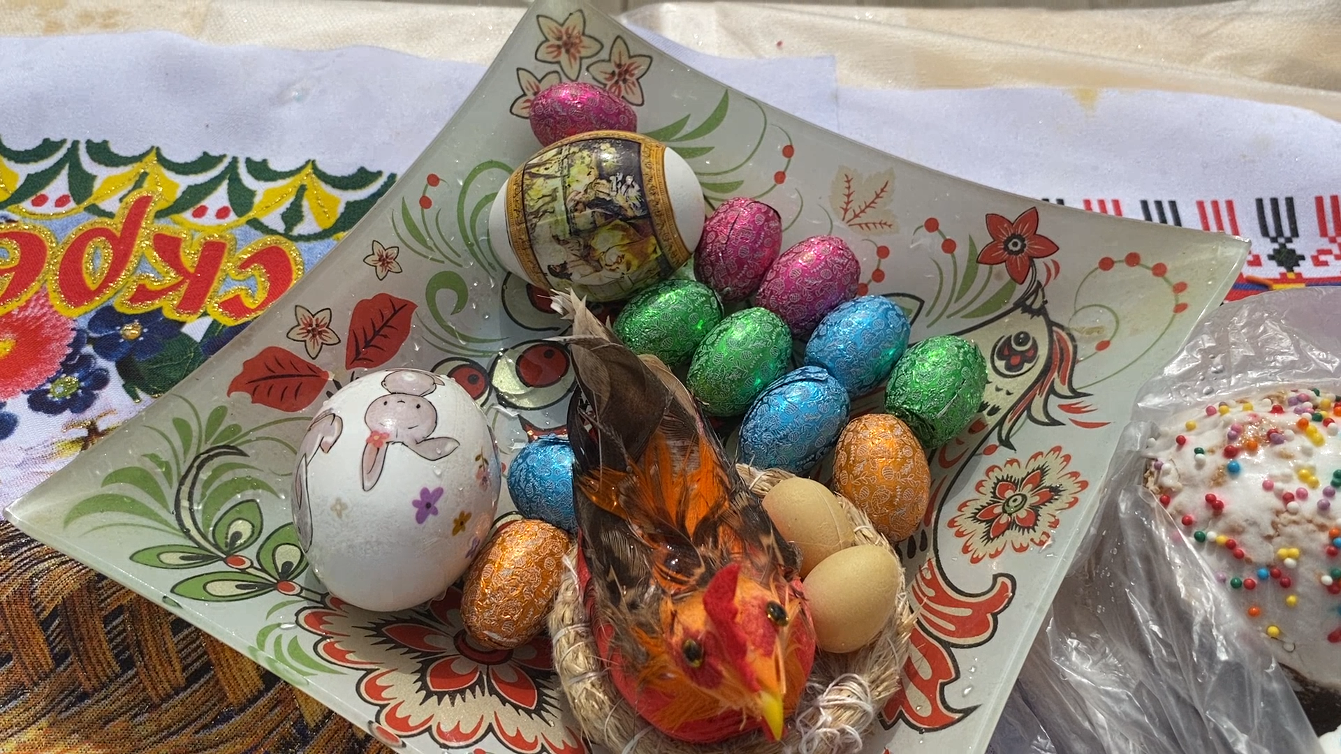 пасха во власихе, куличи для бойцов, куличи для военнослужащих, Освящение куличей, храм рвсн во власихе,