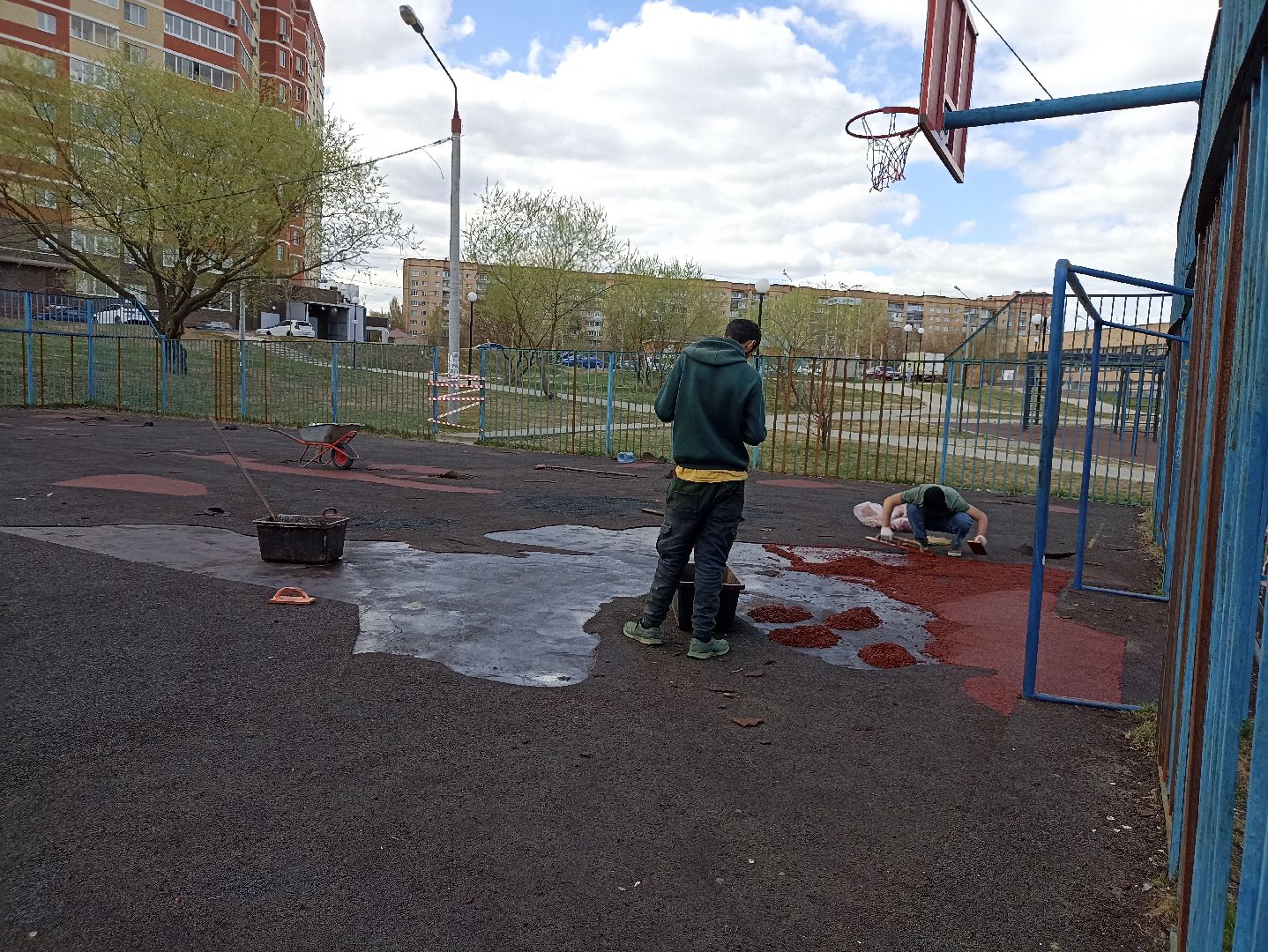 Серпухов, Подмосковье, спортивнаяплощадка, ремонт, безопасность, благоустройство