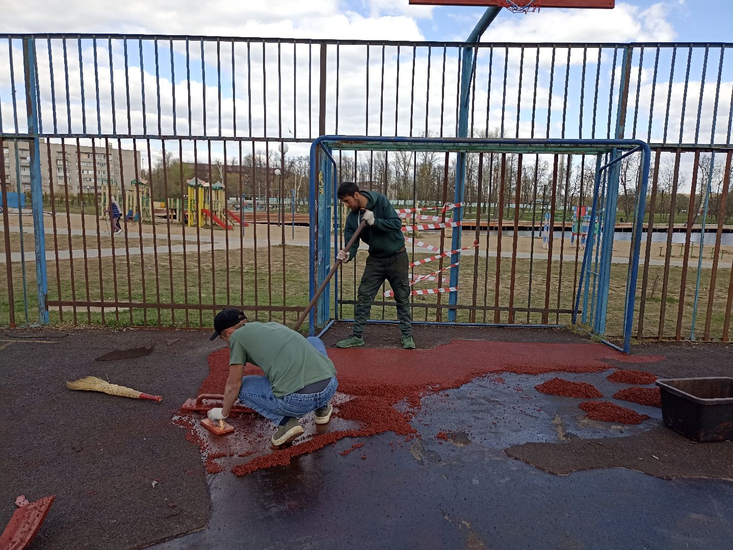 Серпухов, Подмосковье, спортивнаяплощадка, ремонт, безопасность, благоустройство