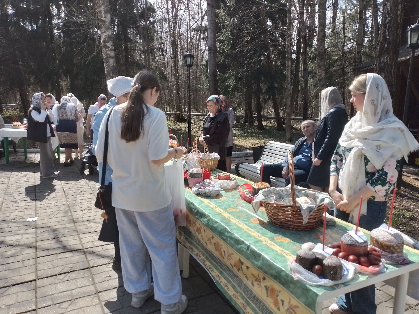 городской округ восход, пасха, куличи, георгиевская церковь,