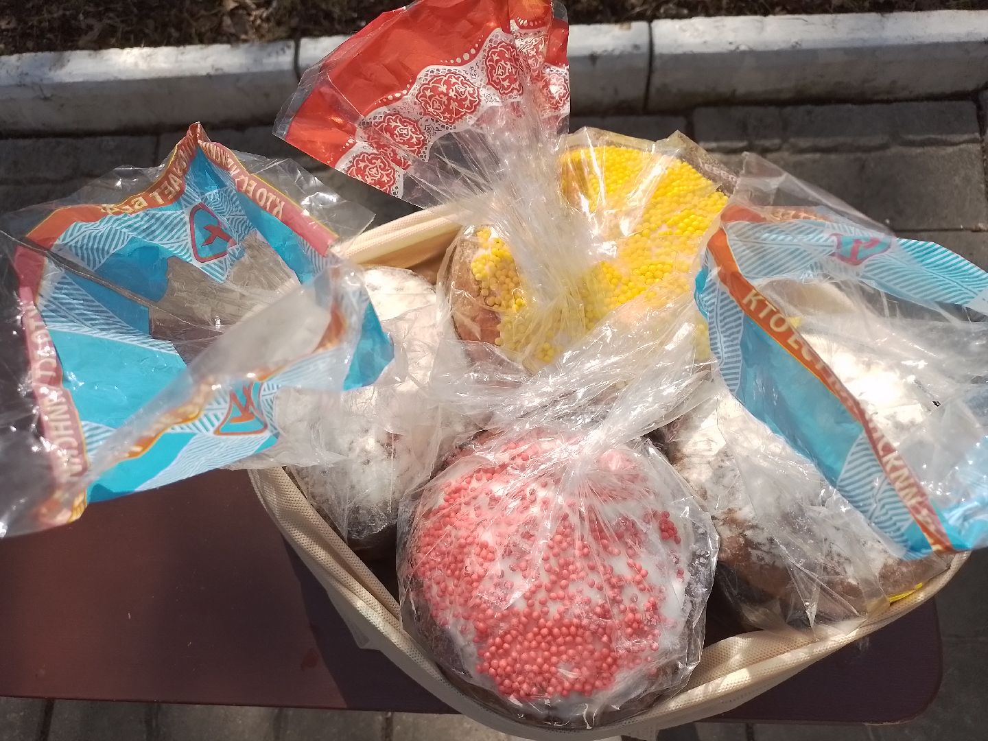 городской округ восход, пасха, куличи, георгиевская церковь,