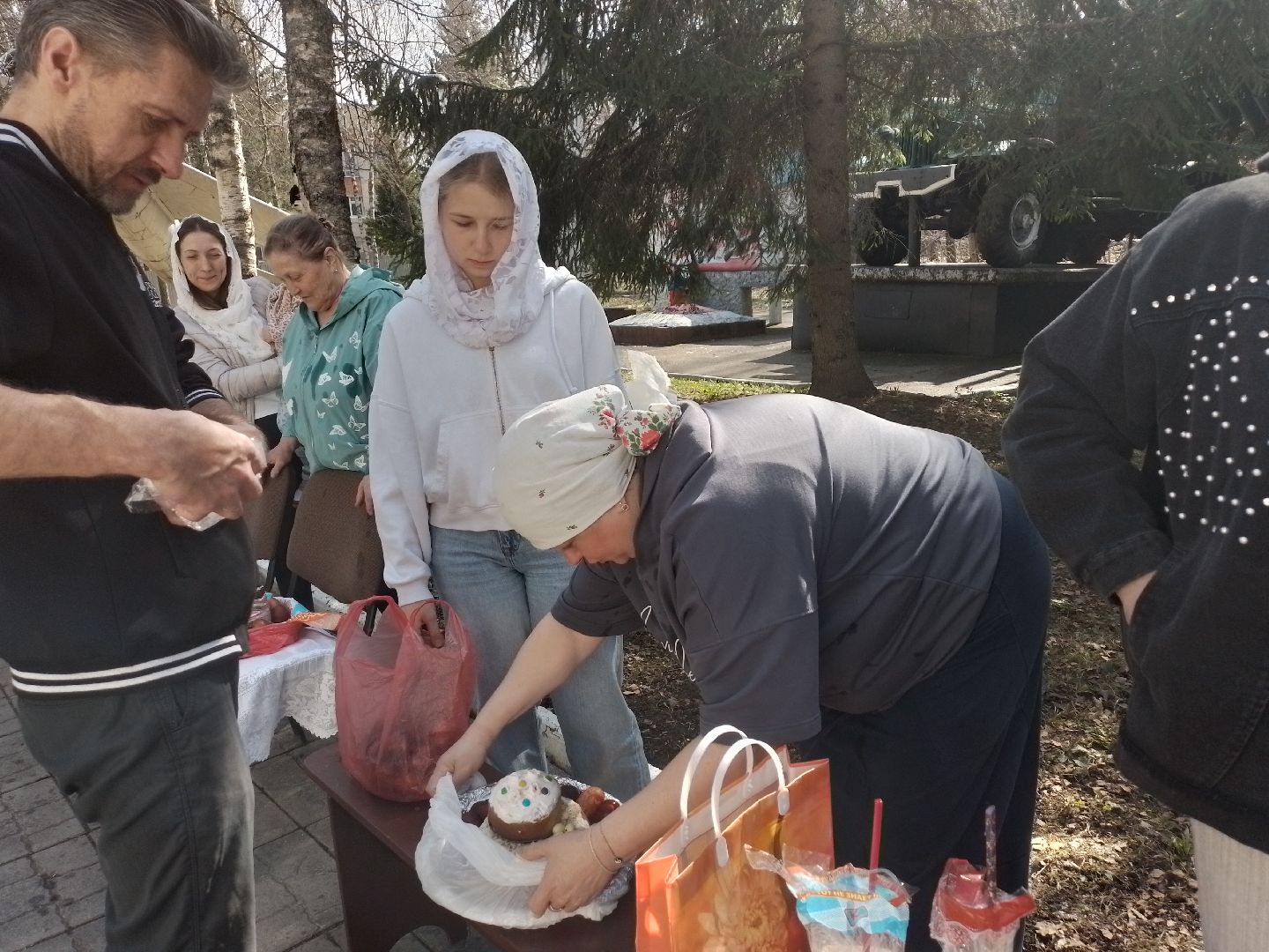 городской округ восход, пасха, куличи, георгиевская церковь,