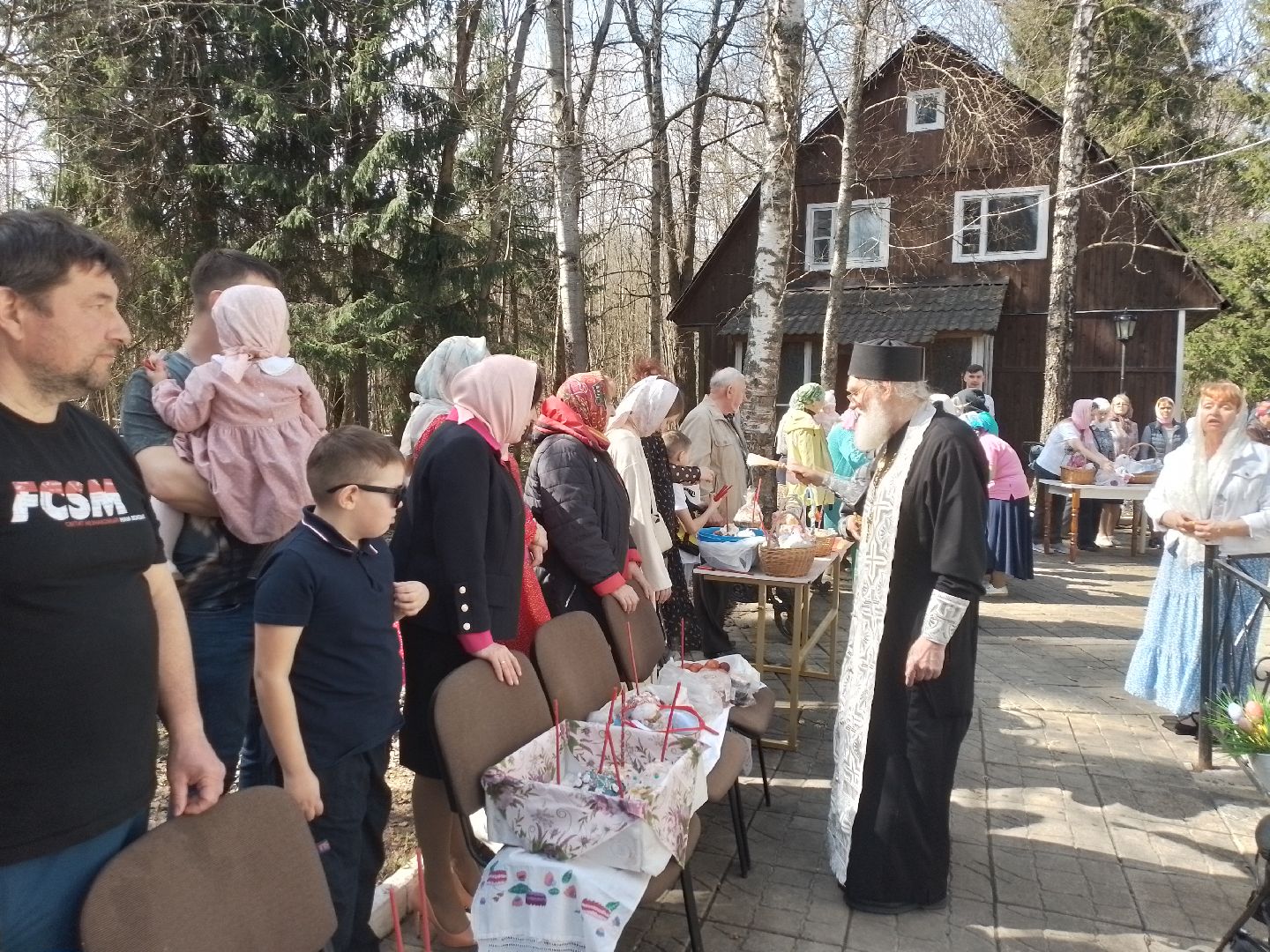 городской округ восход, пасха, куличи, георгиевская церковь,