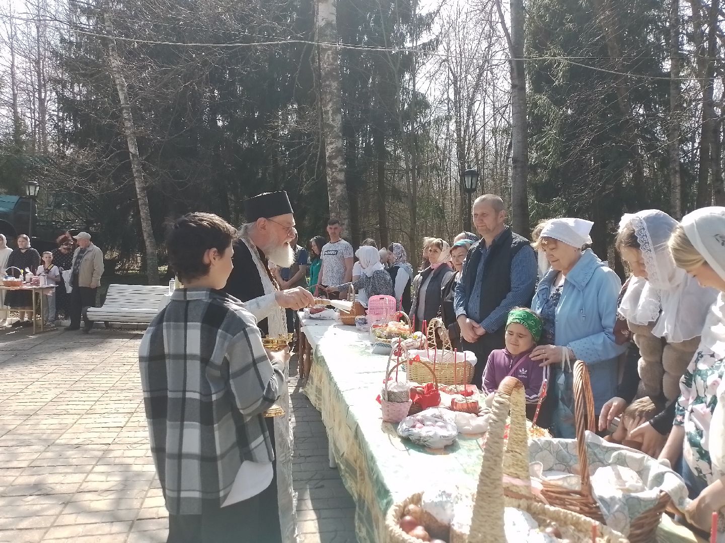 городской округ восход, пасха, куличи, георгиевская церковь,