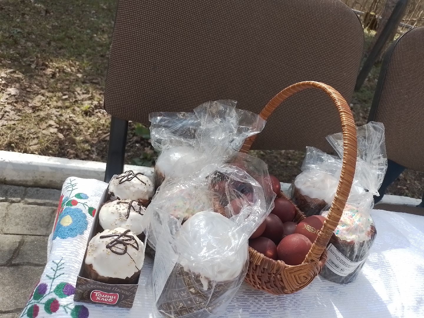 городской округ восход, пасха, куличи, георгиевская церковь,