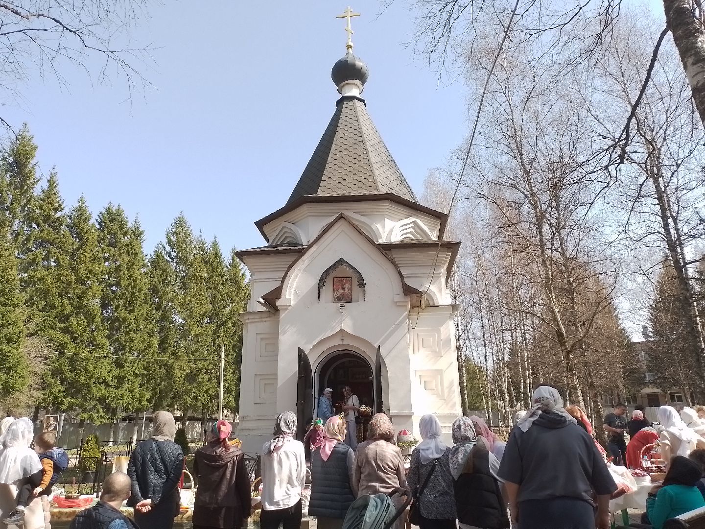 городской округ восход, пасха, куличи, георгиевская церковь,