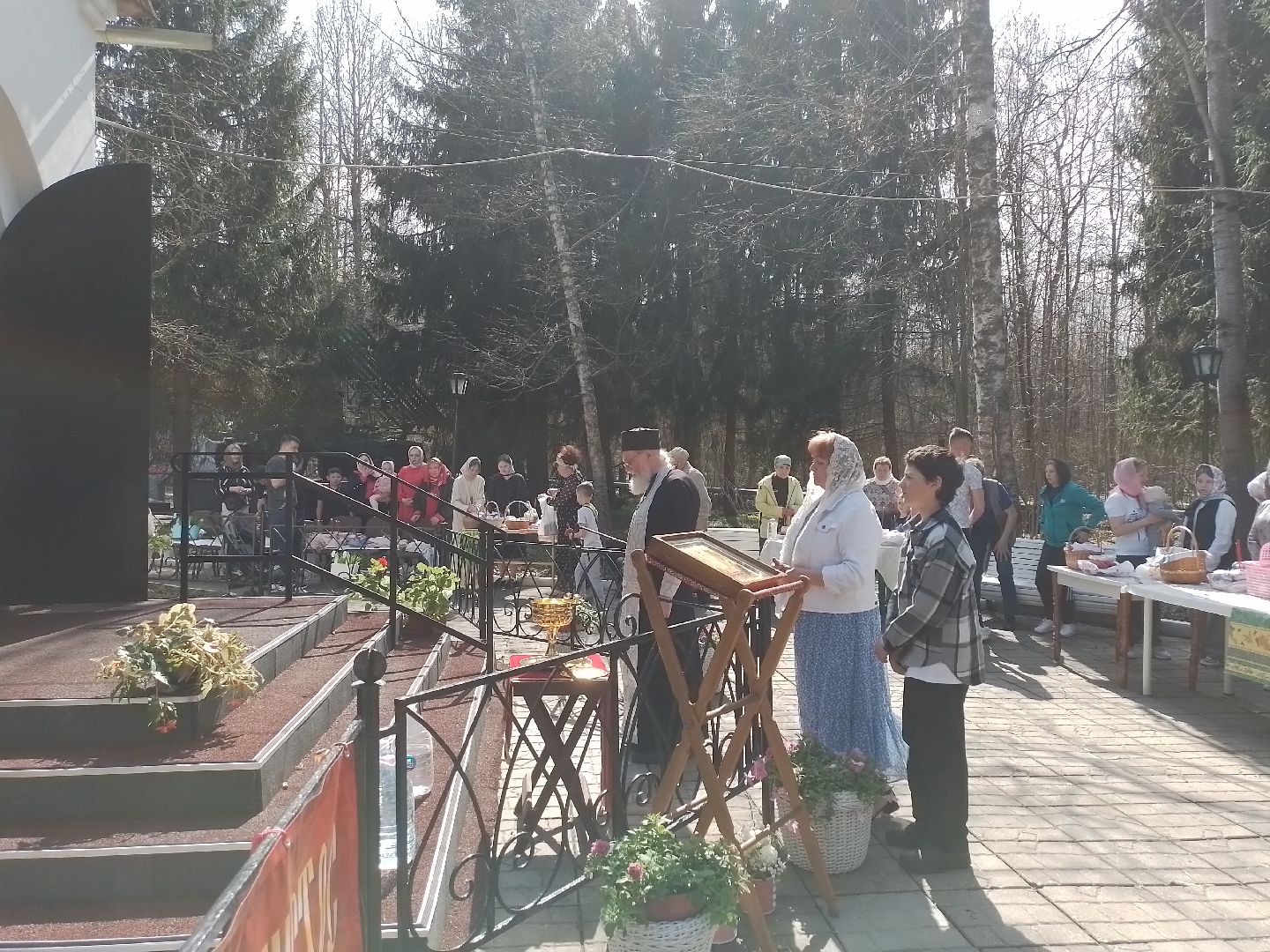 городской округ восход, пасха, куличи, георгиевская церковь,