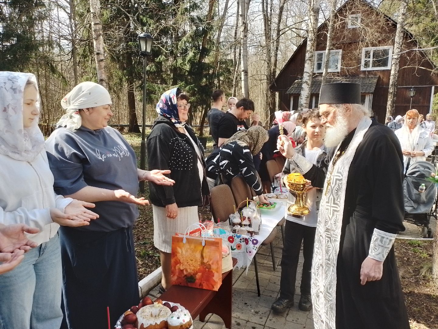 городской округ восход, пасха, куличи, георгиевская церковь,