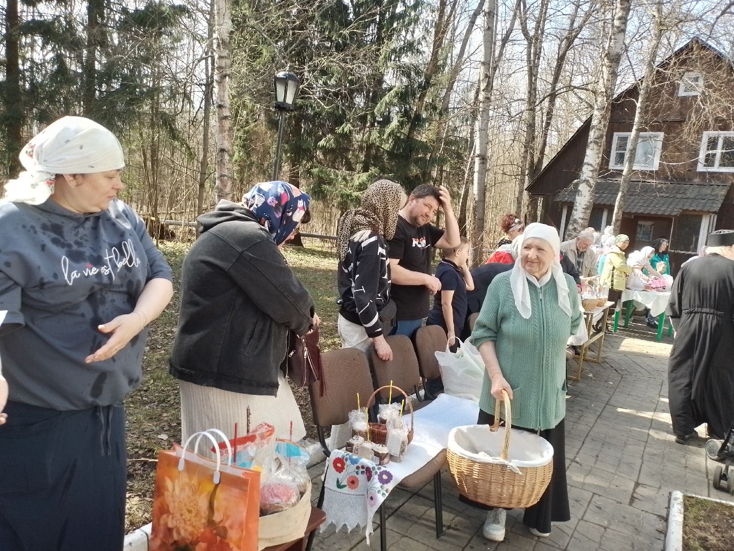 городской округ восход, пасха, куличи, георгиевская церковь,