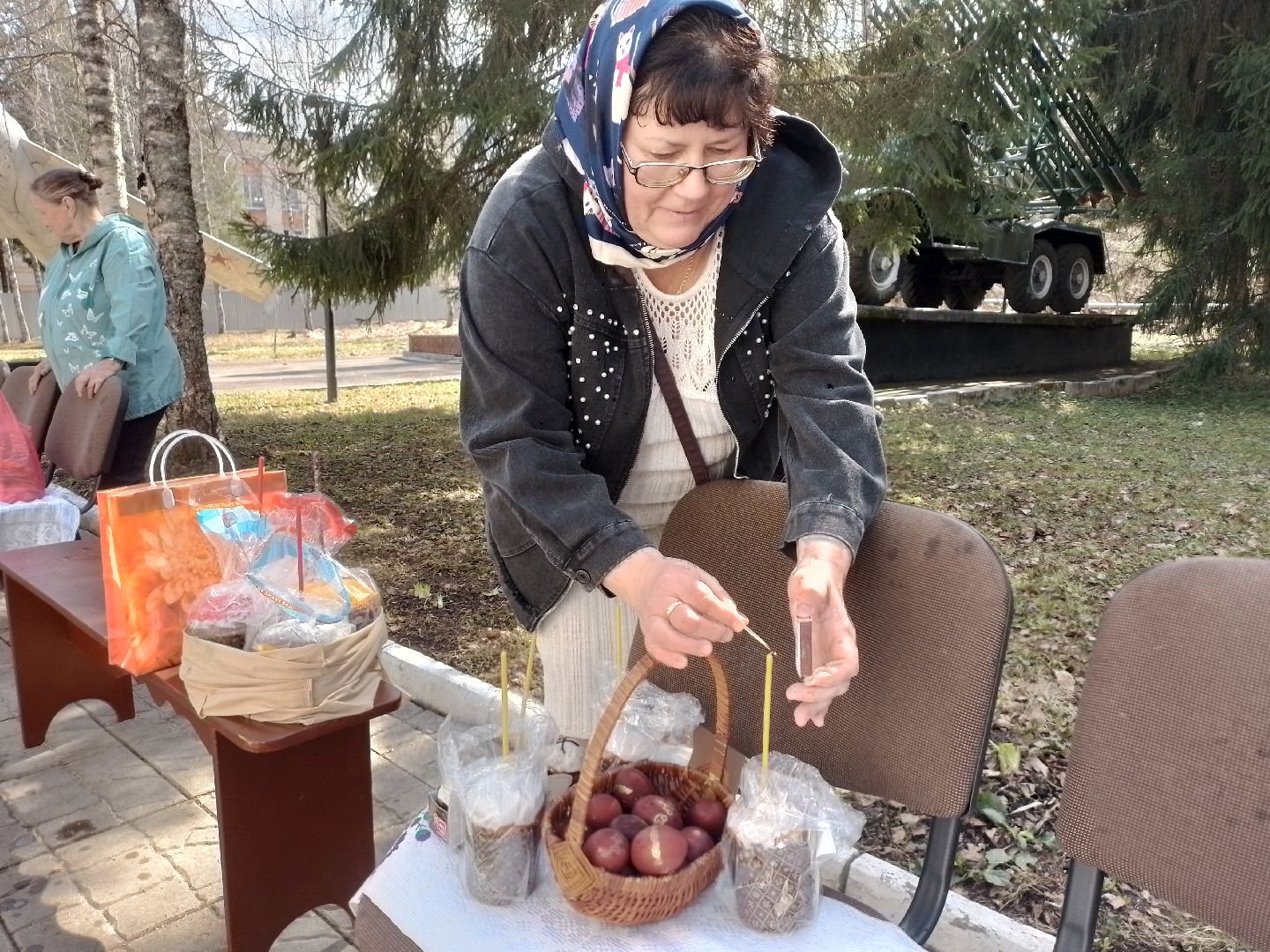городской округ восход, пасха, куличи, георгиевская церковь,