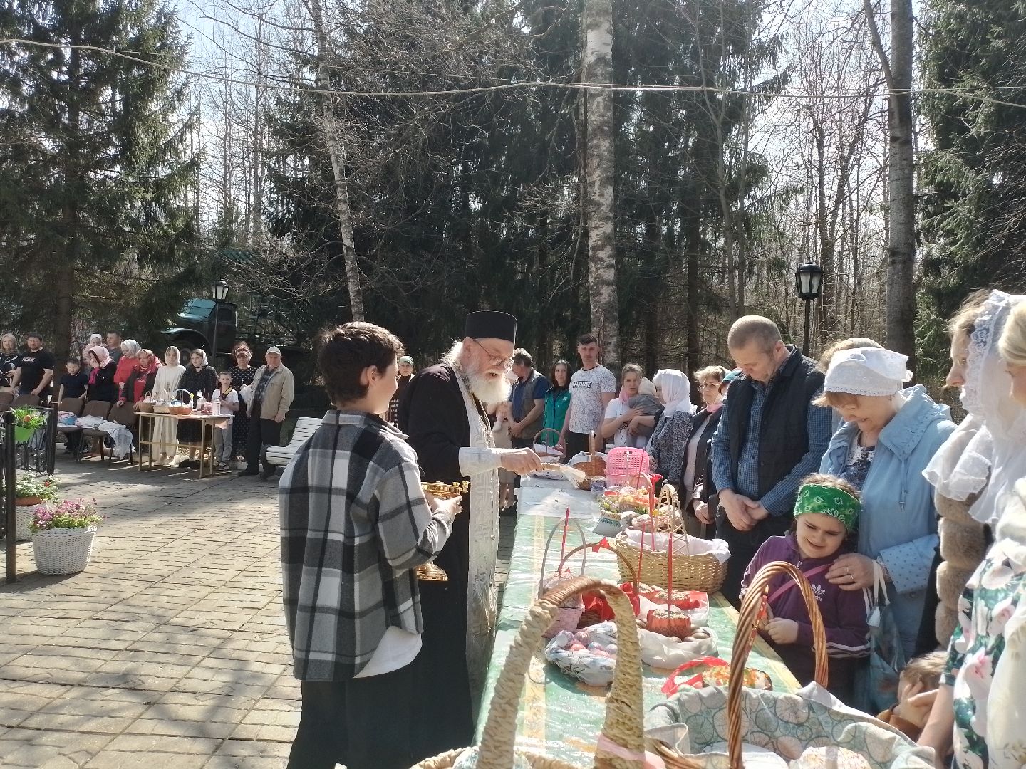 городской округ восход, пасха, куличи, георгиевская церковь,