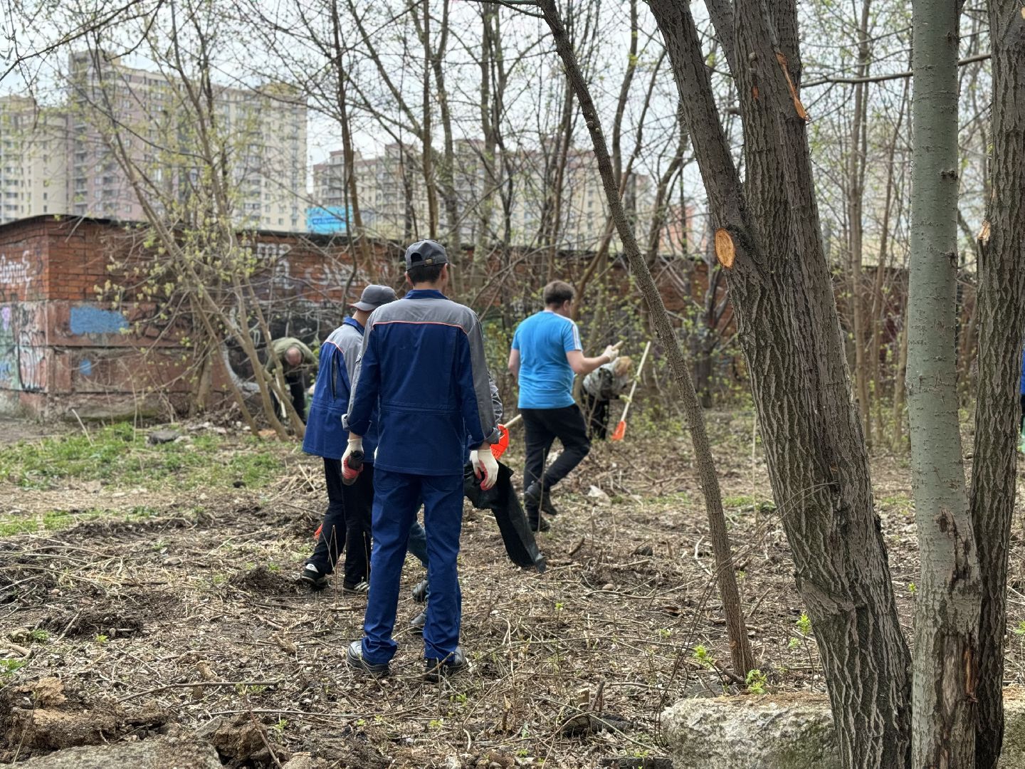 субботник, сквер сосенки, ленинский городской округ, жители ленинского округа,