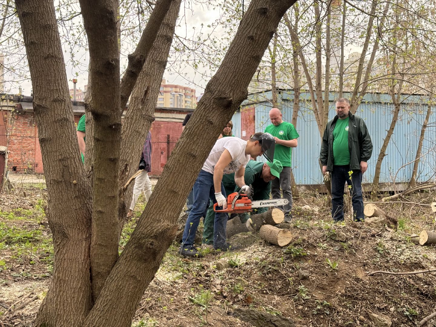 субботник, сквер сосенки, ленинский городской округ, жители ленинского округа,