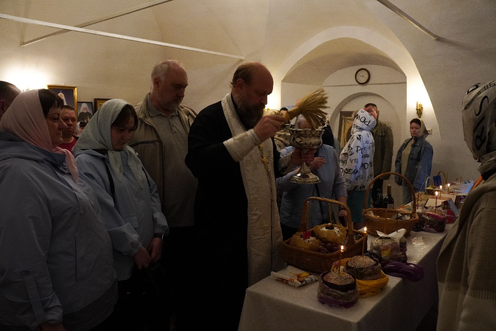 котельники, Казанская Церковь, пасха, освящение куличей,