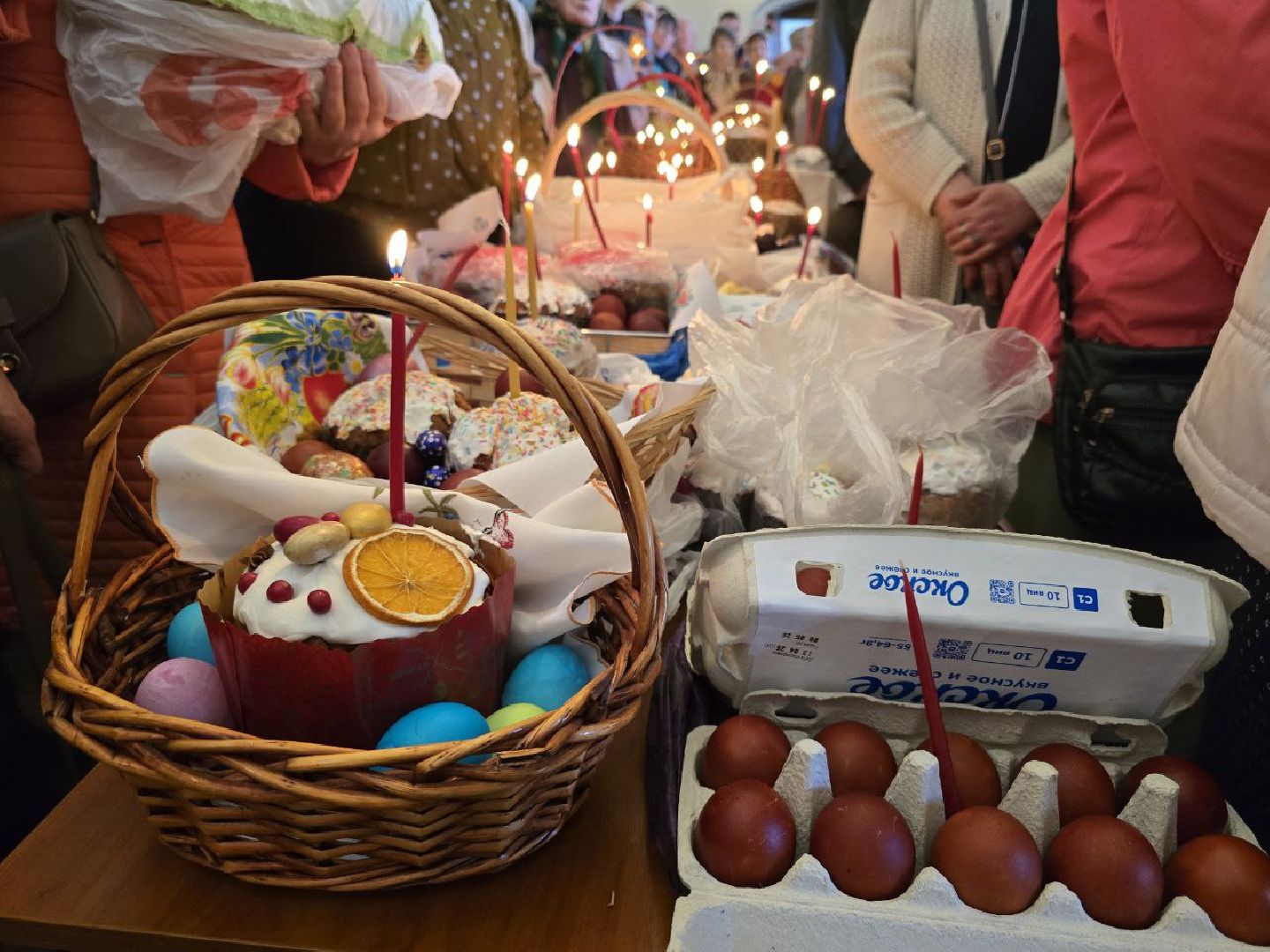 можайск, можайский муниципальный округ, подмосковье, пасха, освящение куличей, праздник, православный праздник,