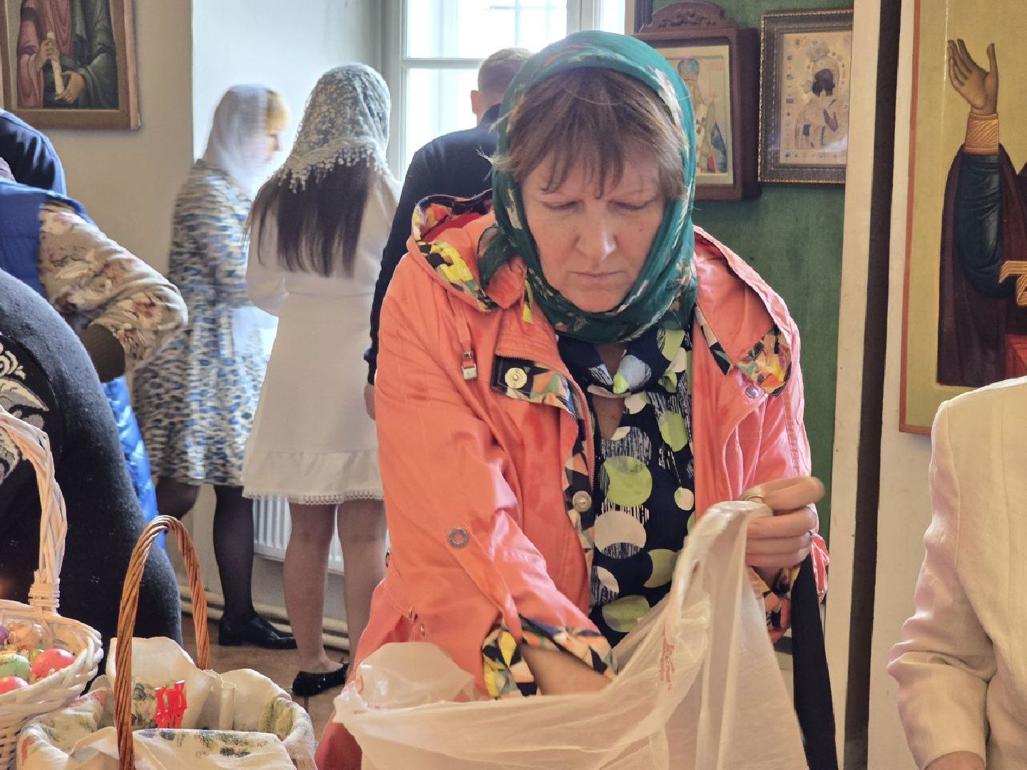 можайск, можайский муниципальный округ, подмосковье, пасха, освящение куличей, праздник, православный праздник,