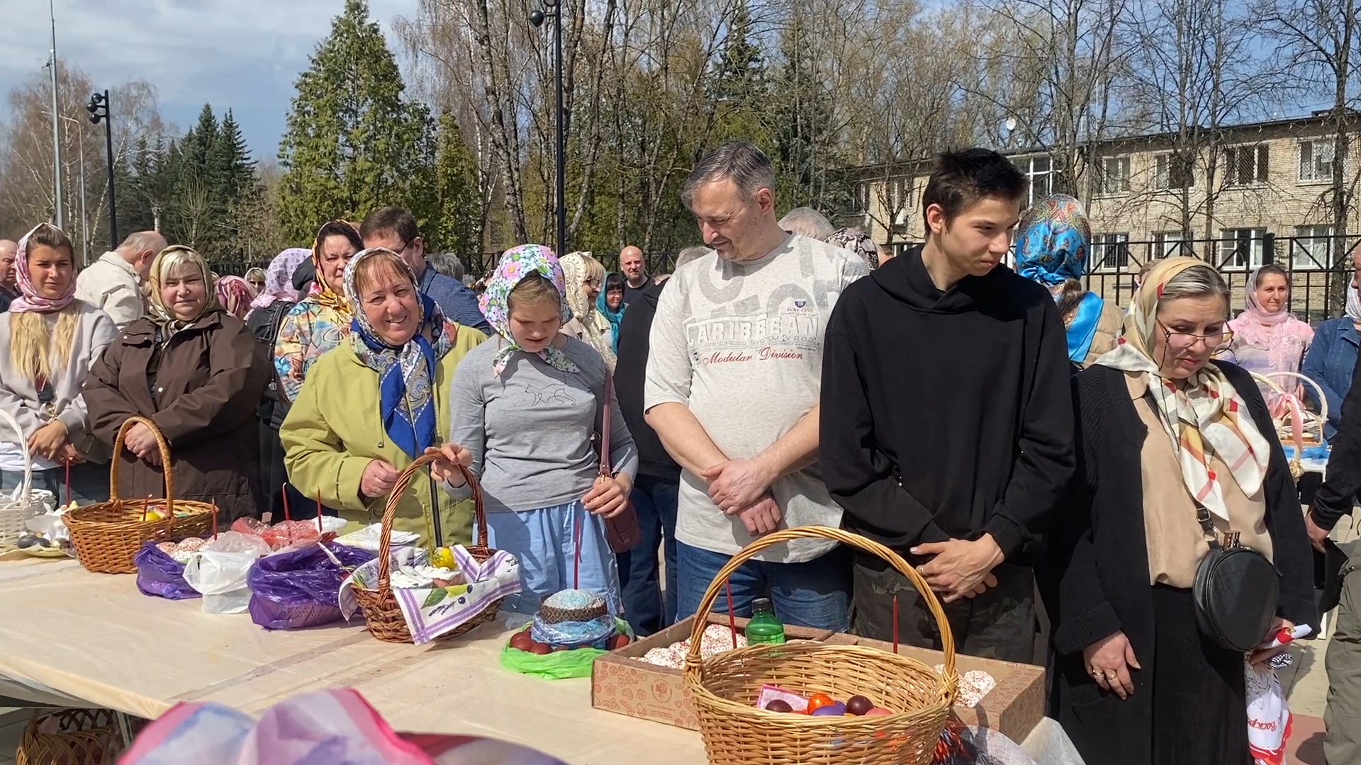 пасха, светлая пасха, праздник пасхи, освящение куличей, храм рвсн во власихе,