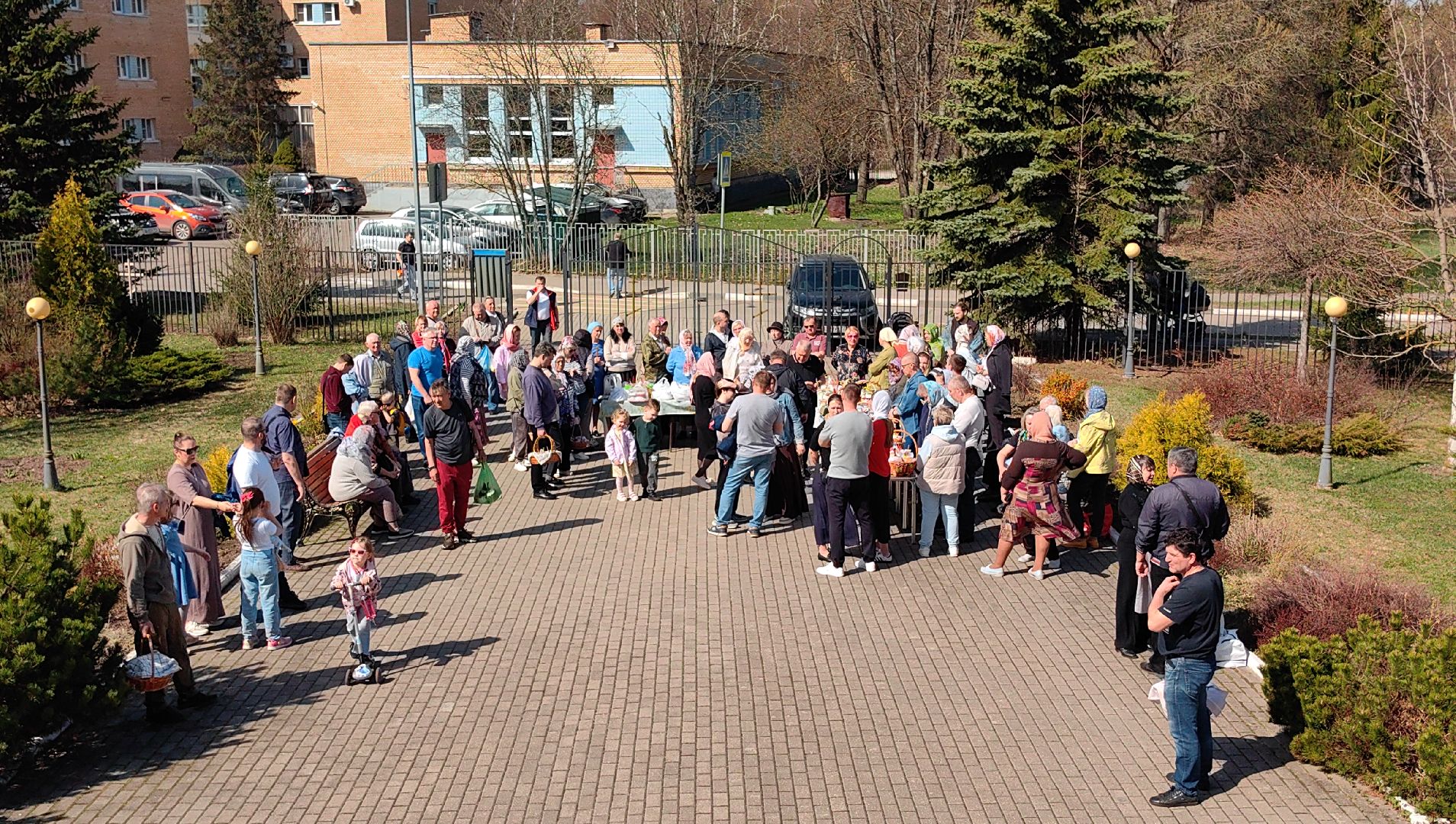 куличи, пасха, яйца, храм,