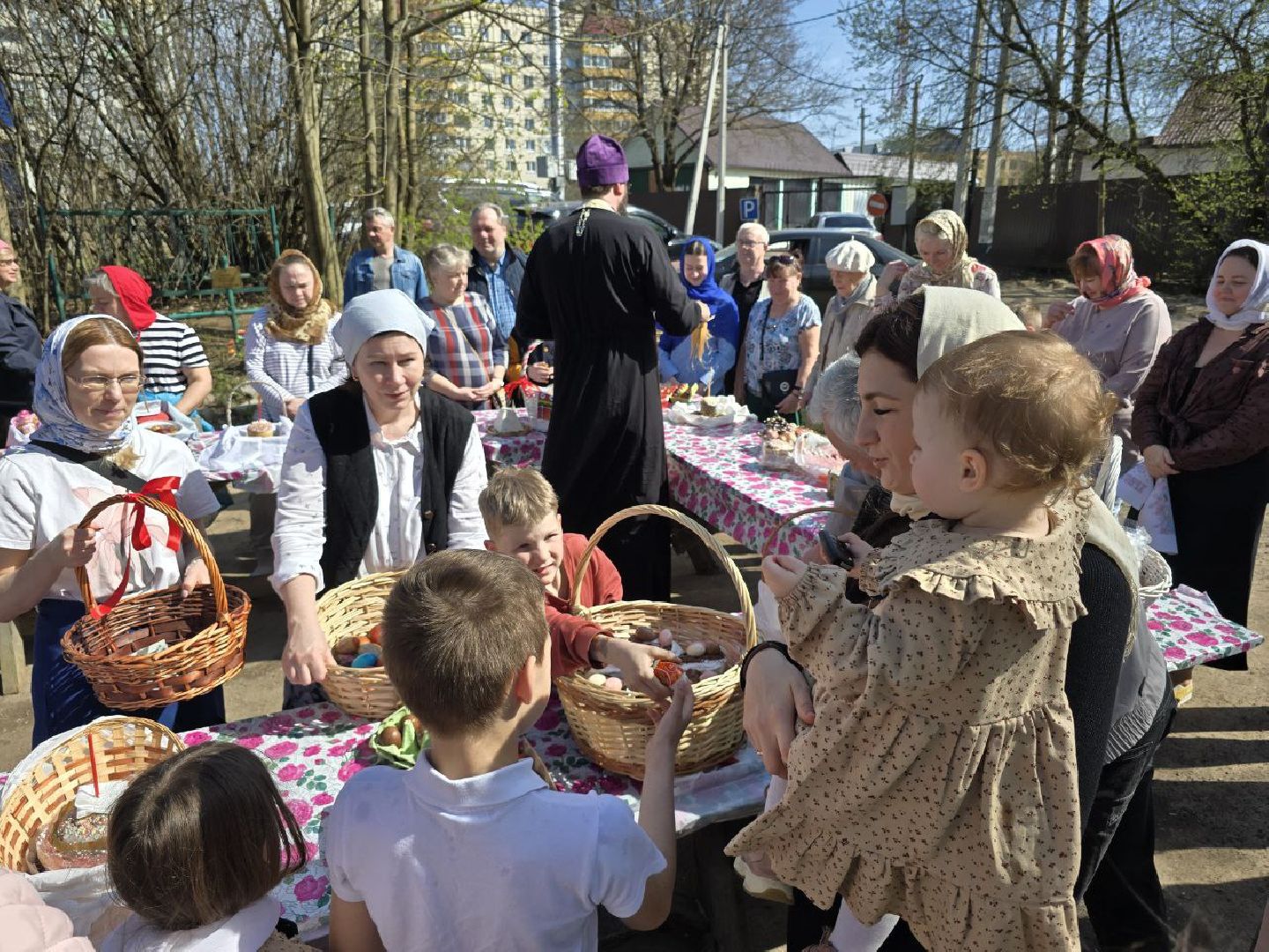можайск, можайский муниципальный округ, подмосковье, многодетная семья, пасха, семейные традиции, пасхальные традиции,