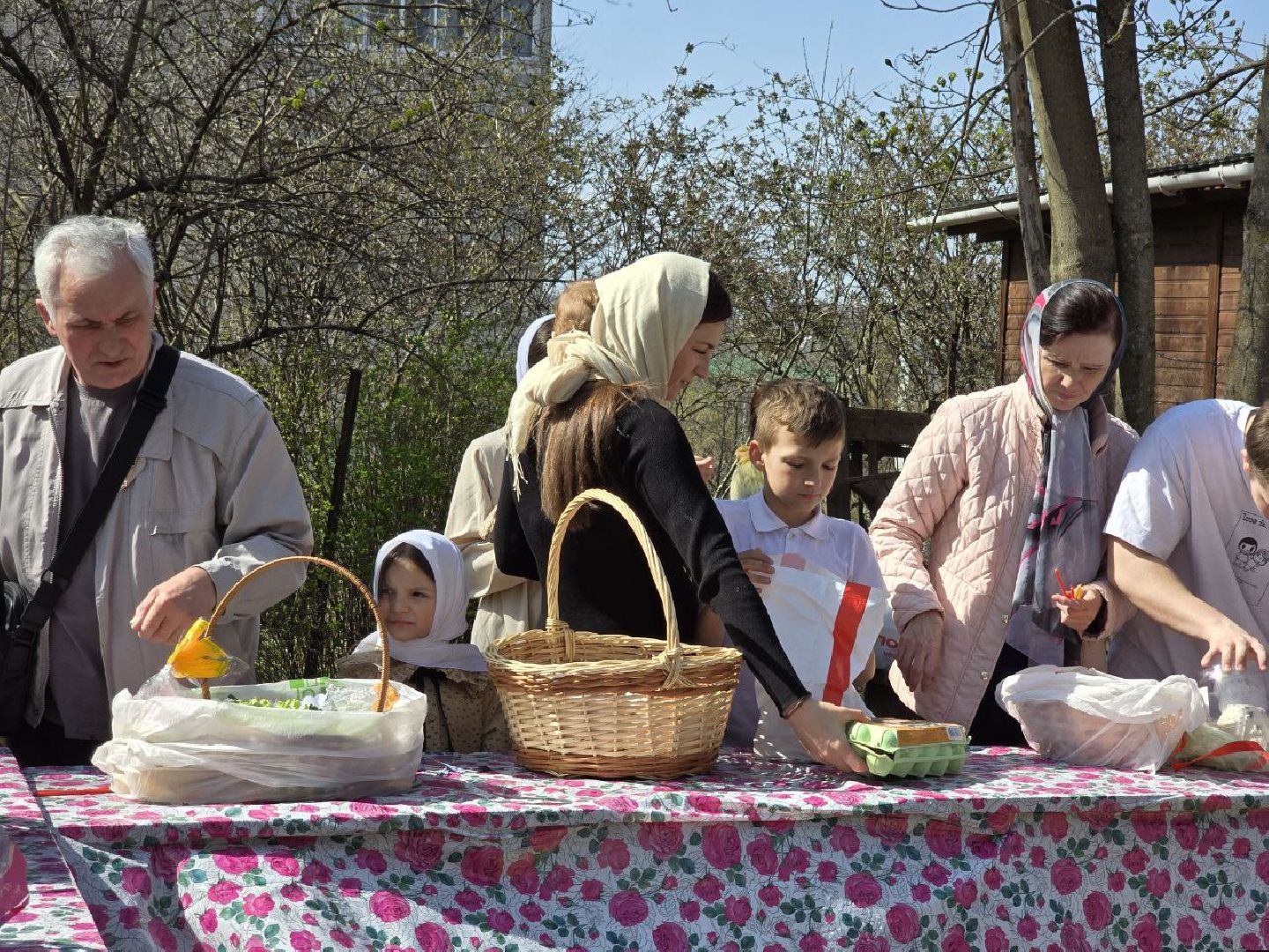 можайск, можайский муниципальный округ, подмосковье, многодетная семья, пасха, семейные традиции, пасхальные традиции,