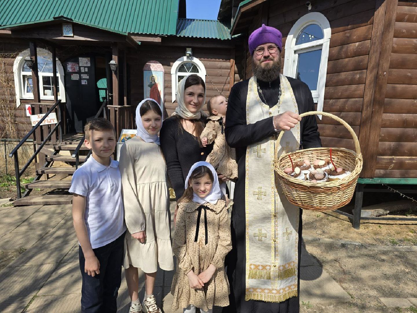 можайск, можайский муниципальный округ, подмосковье, многодетная семья, пасха, семейные традиции, пасхальные традиции,