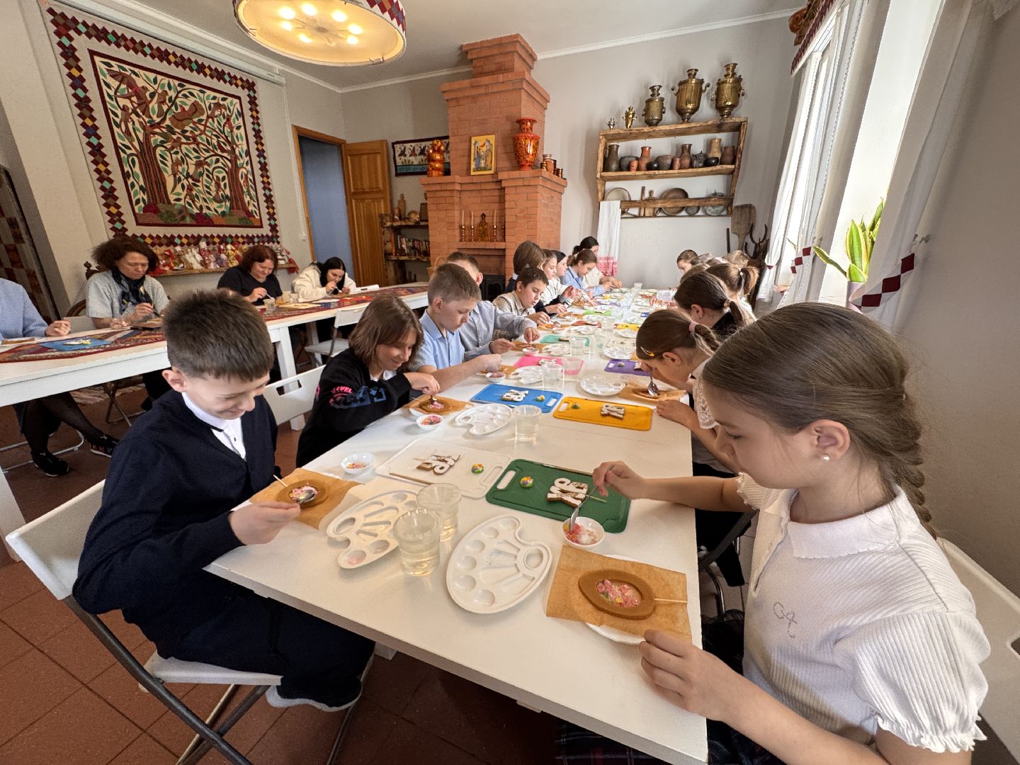 Праздник Пасхи, Мастер-класс, Успенский храм,