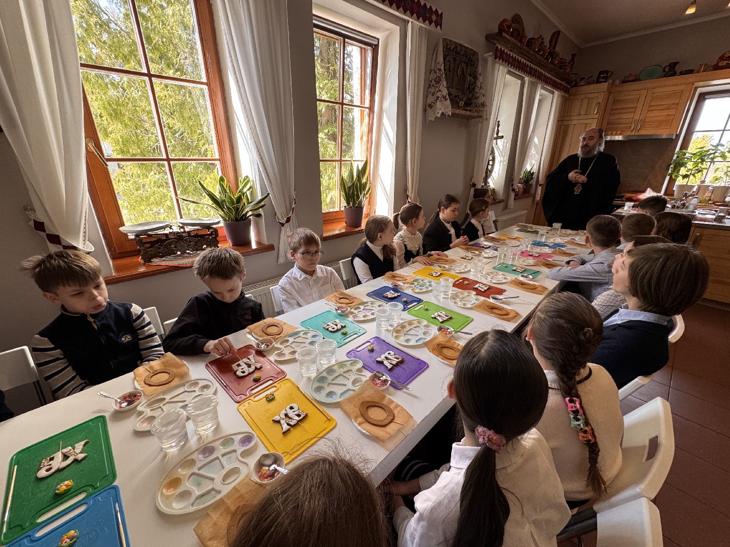 Праздник Пасхи, Мастер-класс, Успенский храм,