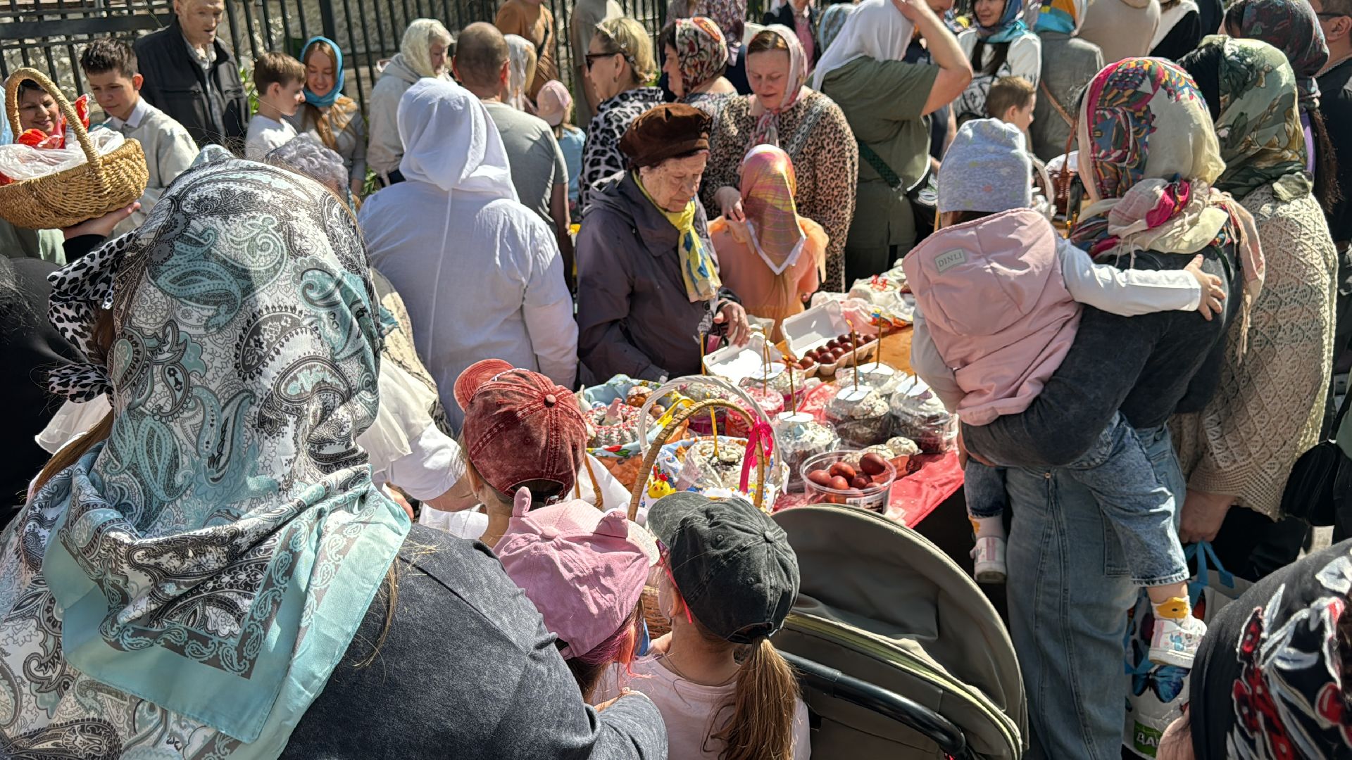 пасха, освящение, куличи,