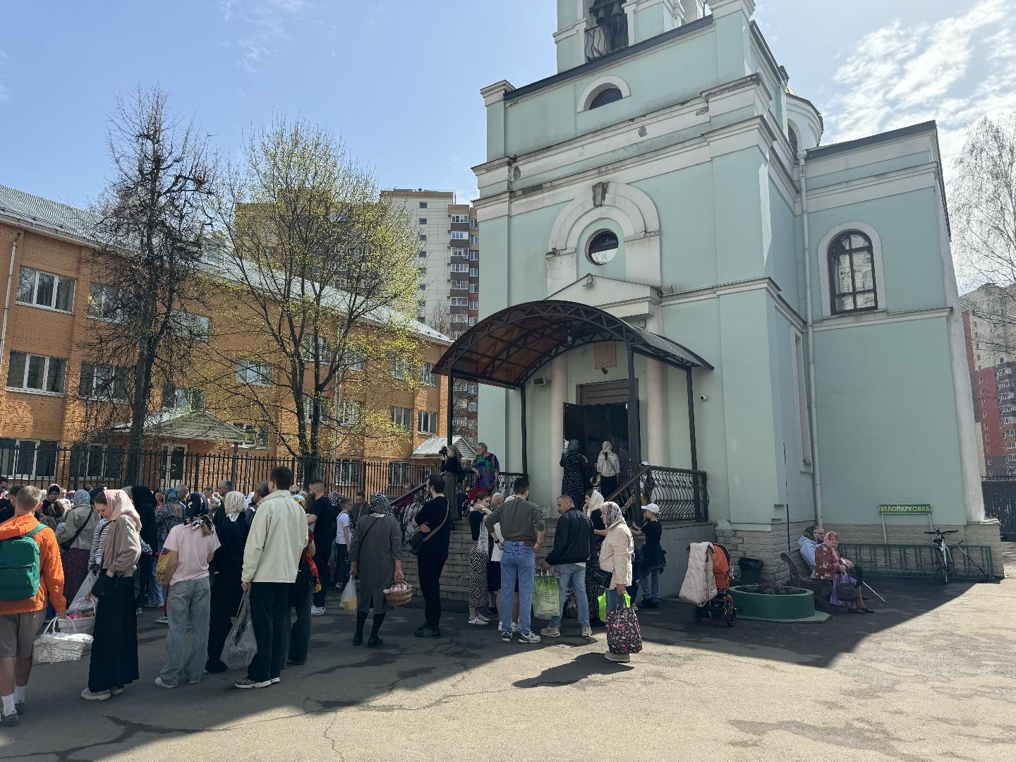 пасха, освящение, куличи,