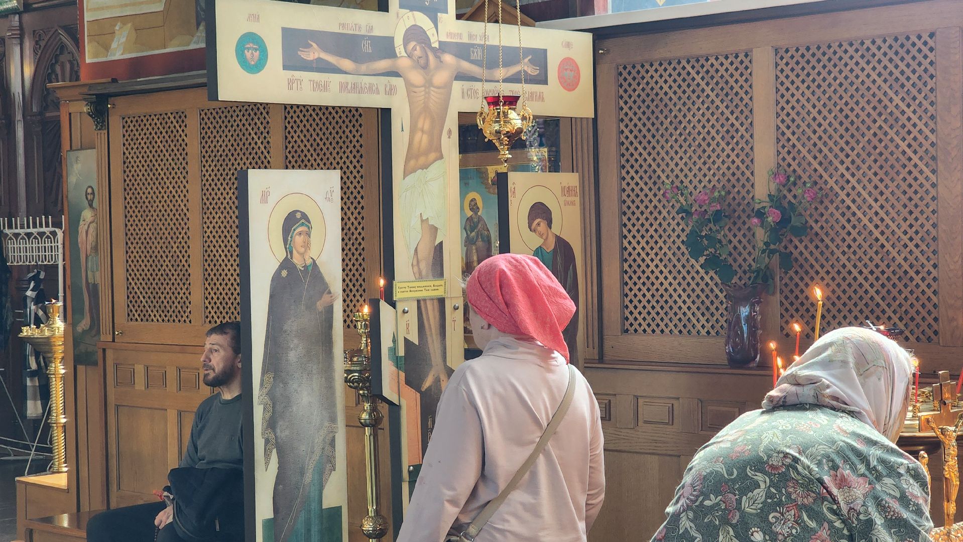 пасха, освящение куличей, троицкий храм, щёлково,