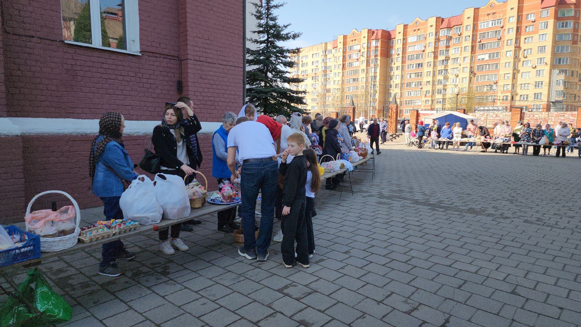 благотворительная ярмарка, пасха, благотворительность, щёлково,
