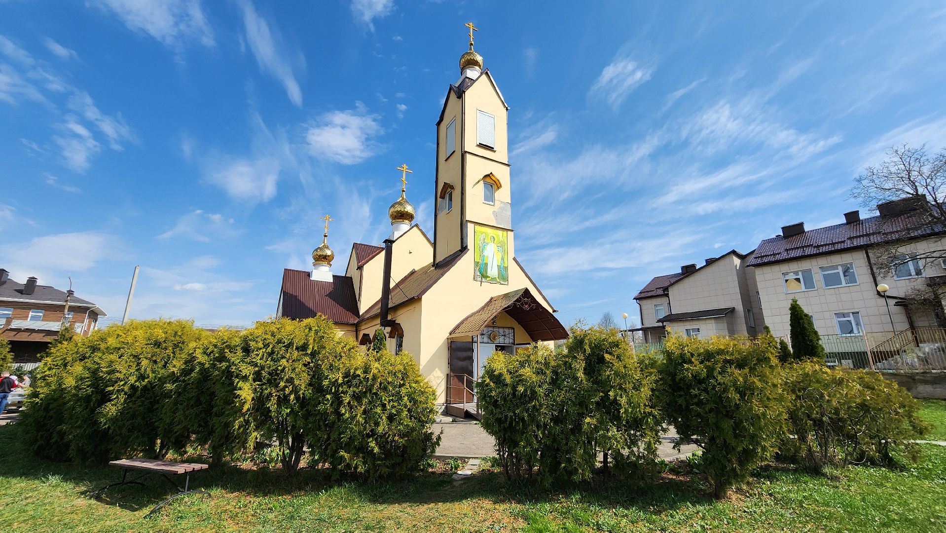 кашира, пасха, храм, освящение куличей, праздник, божественная литургия,