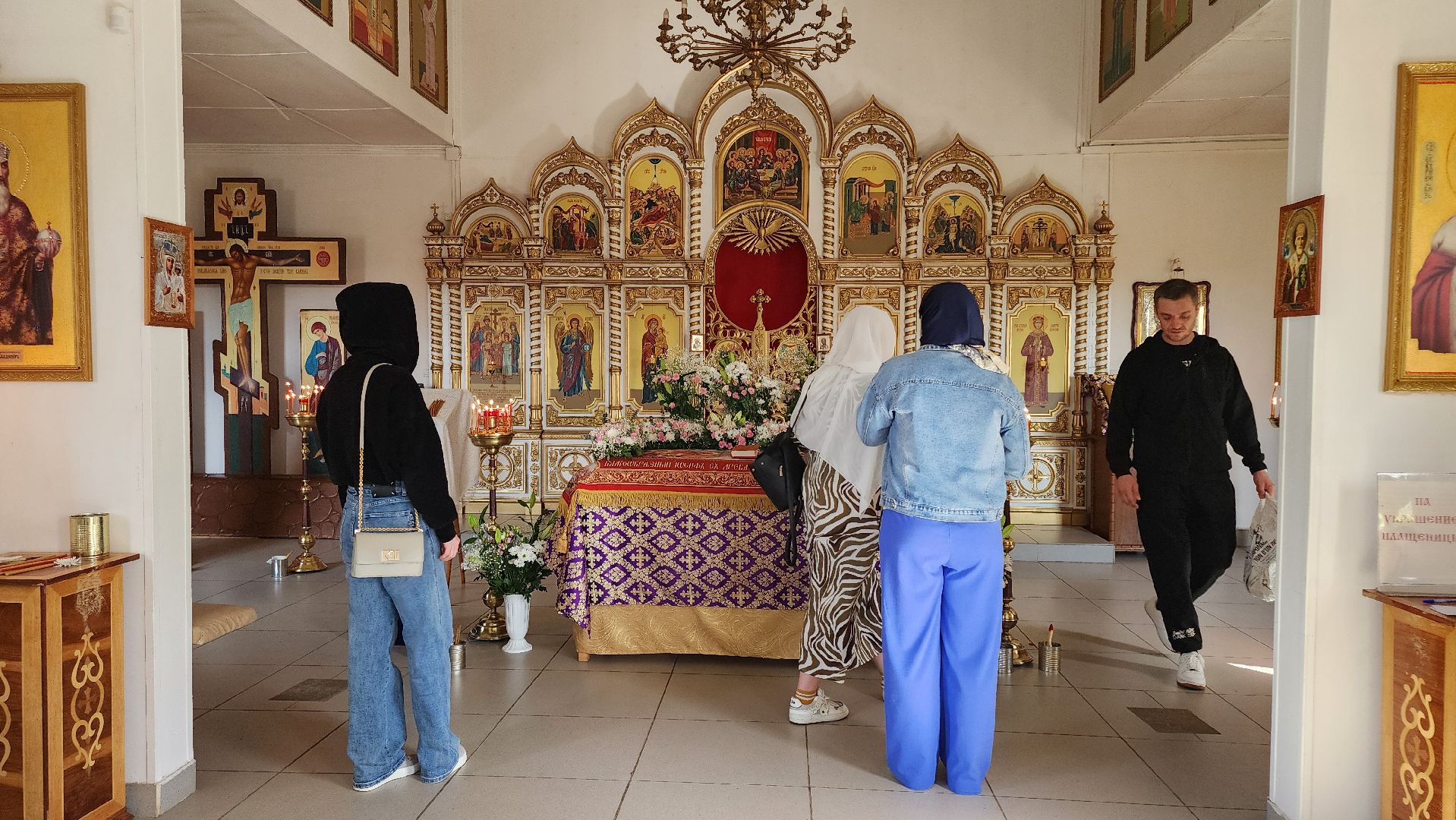 кашира, пасха, храм, освящение куличей, праздник, божественная литургия,