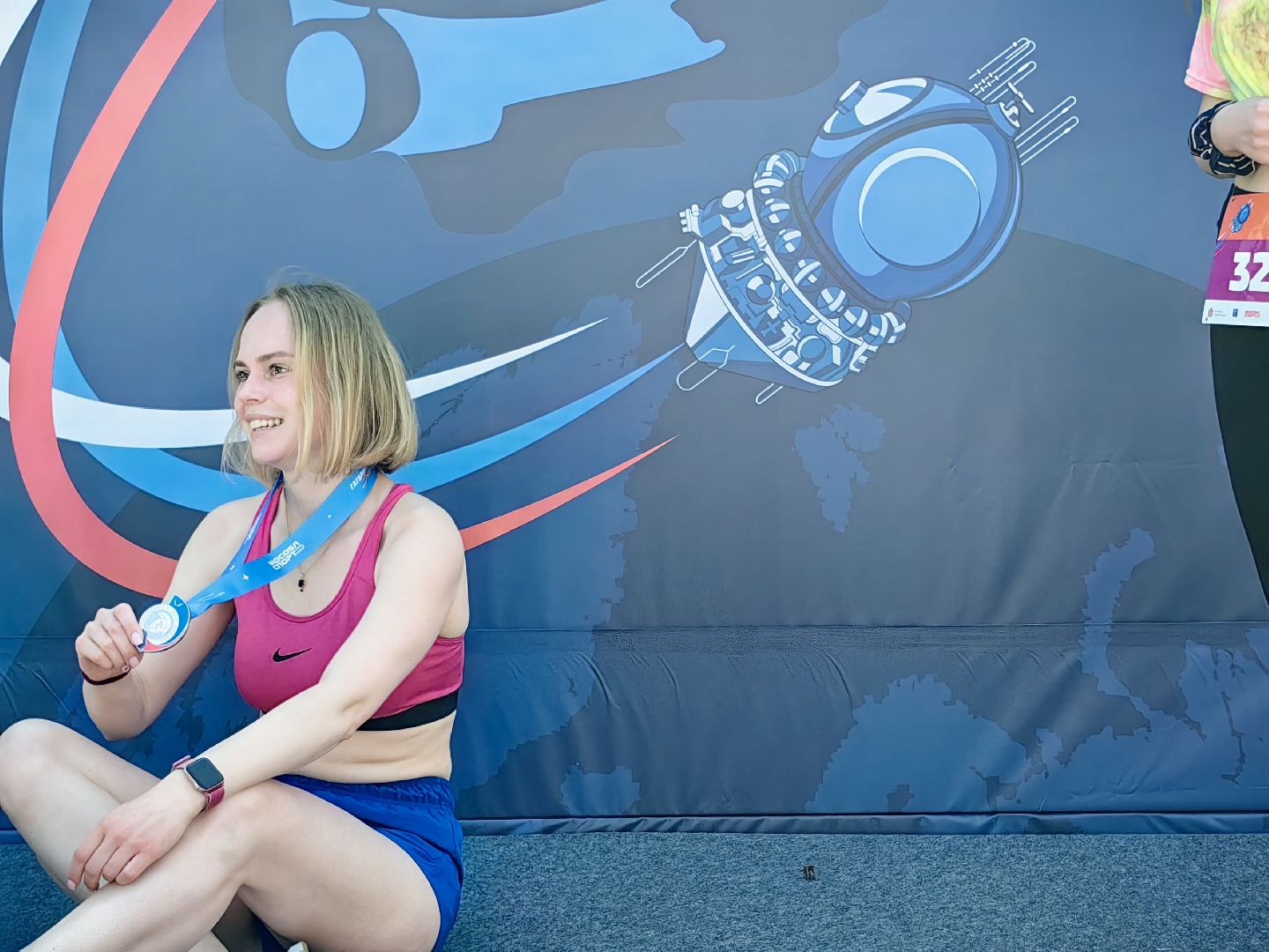 Гагаринский забег, фотозона, портрет, дистанция,