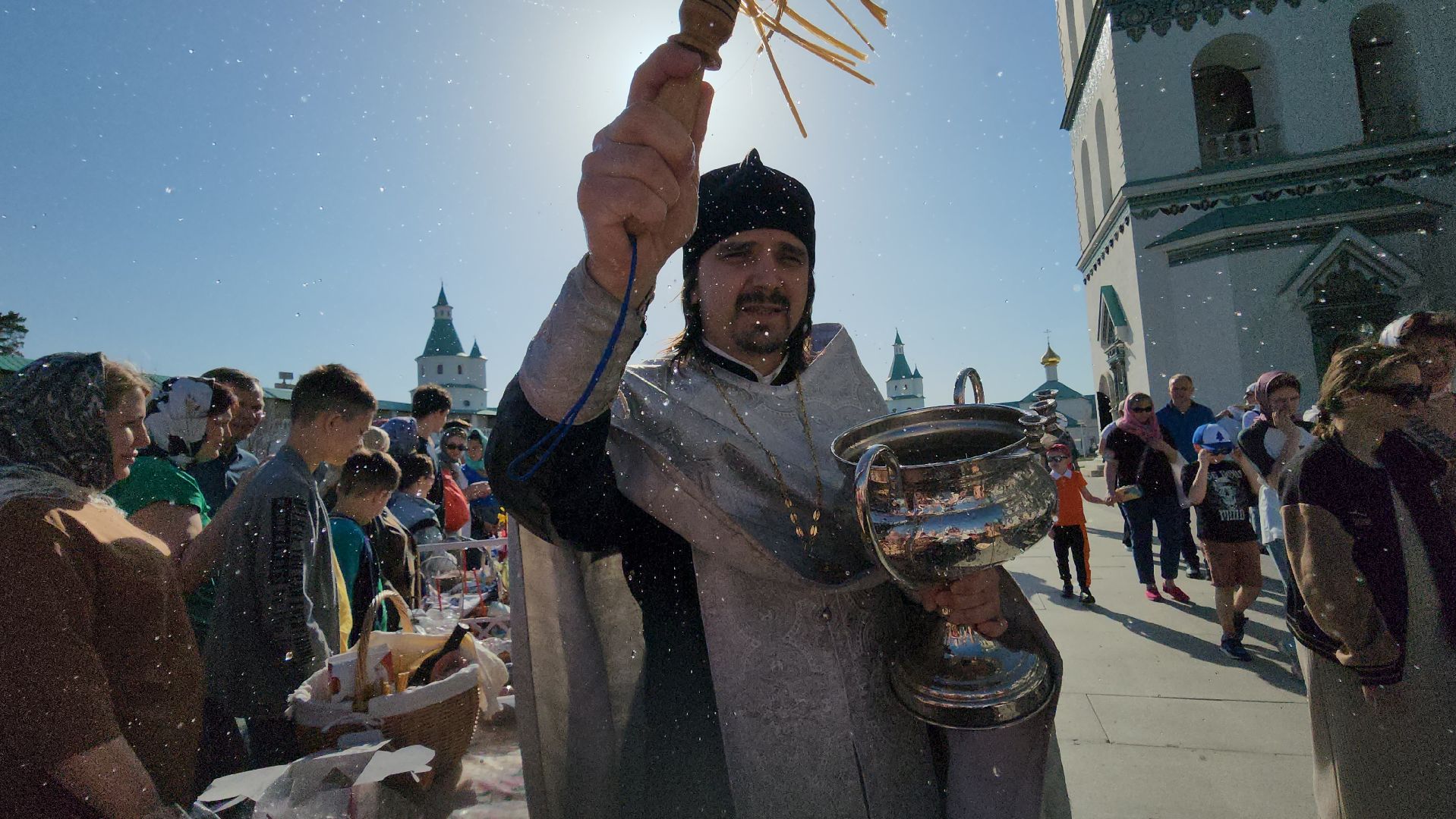 Пасха, Истра, Монастырь,