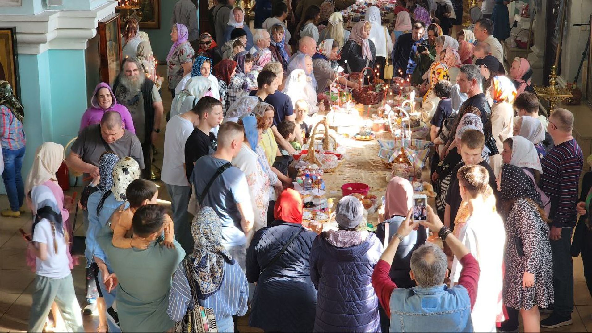 Дмитров, Яхрома, Троицкий собор в Яхроме, Пасха,