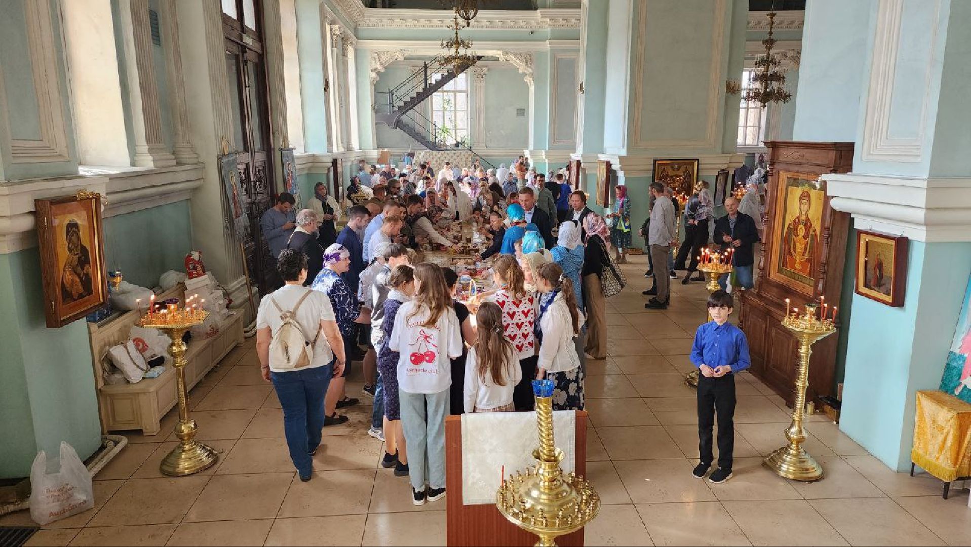 Дмитров, Яхрома, Троицкий собор в Яхроме, Пасха,