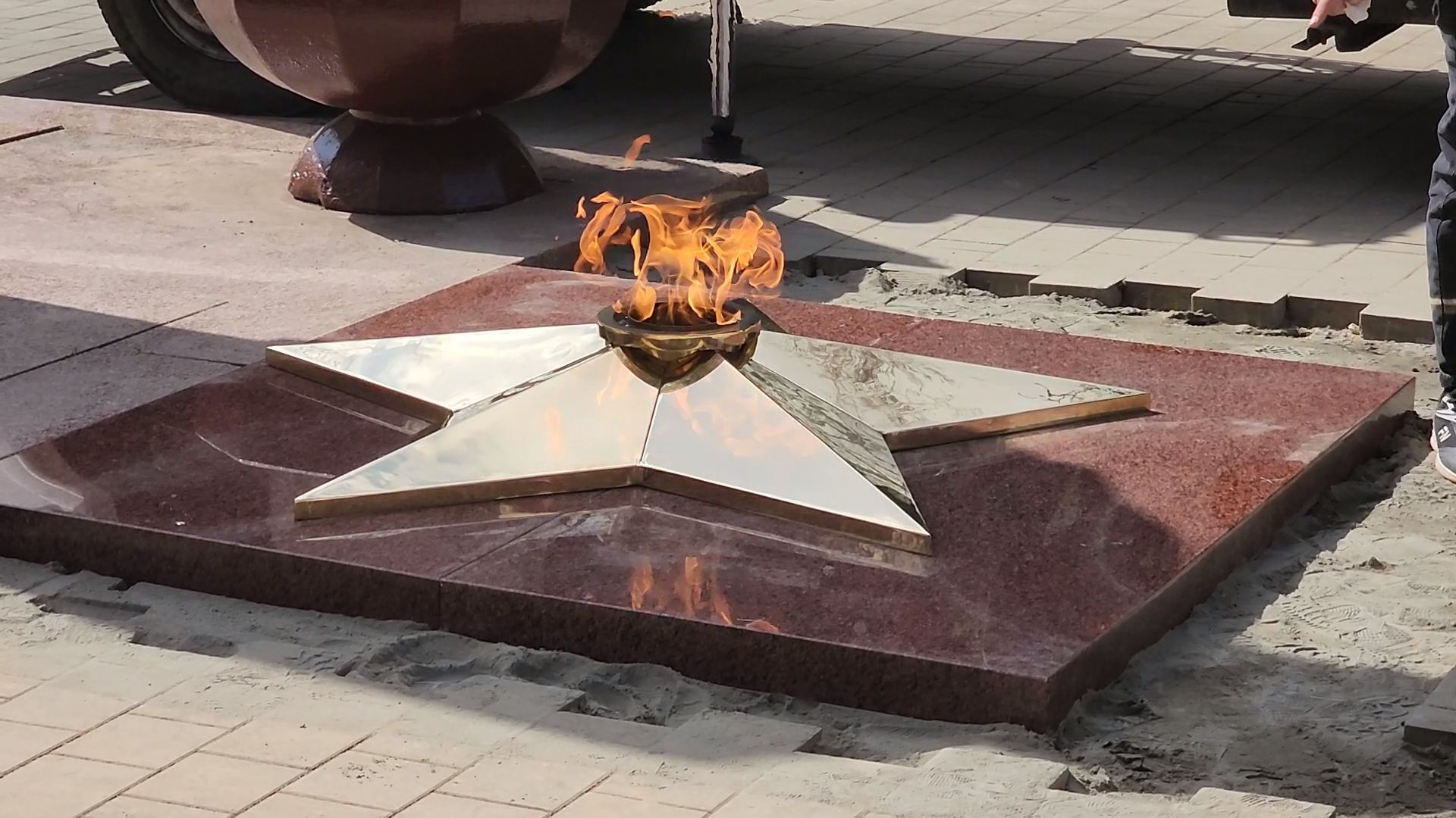 королёв, благоустройство, вечный огонь, мемориал защитникам отечества,