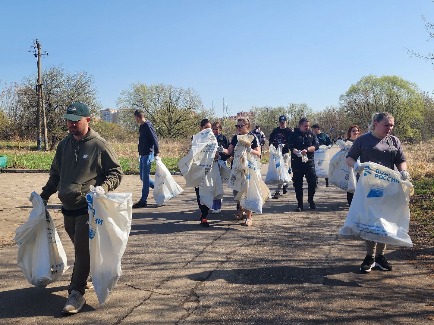 вода россии, субботник, мытищи,
