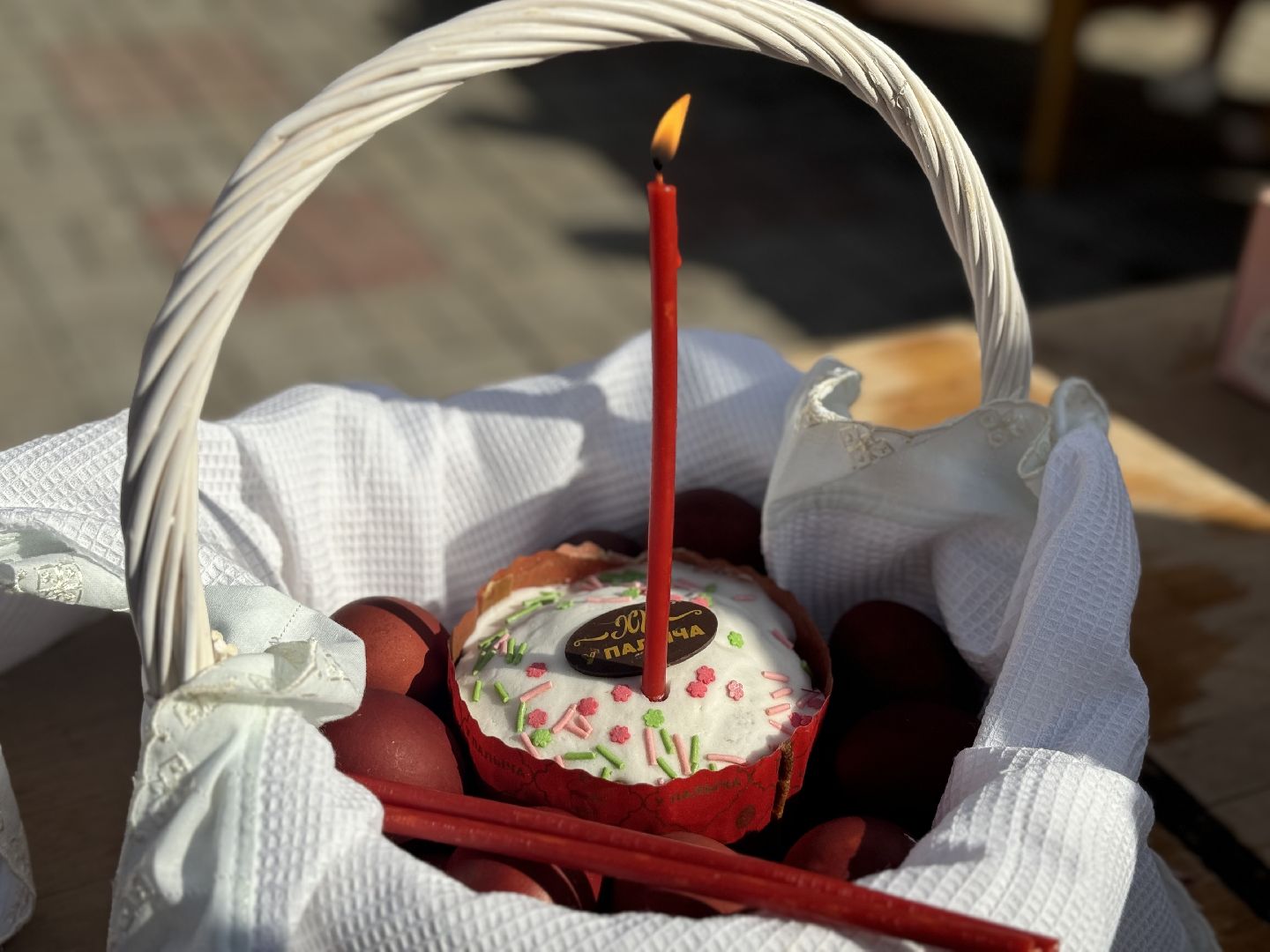 пасха, храм георгия победоносца, освещение куличей,