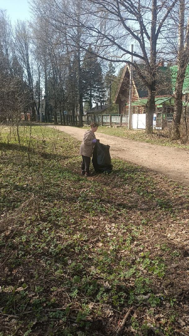 сергиев посад, хотьково, субботник, благоуствойство,