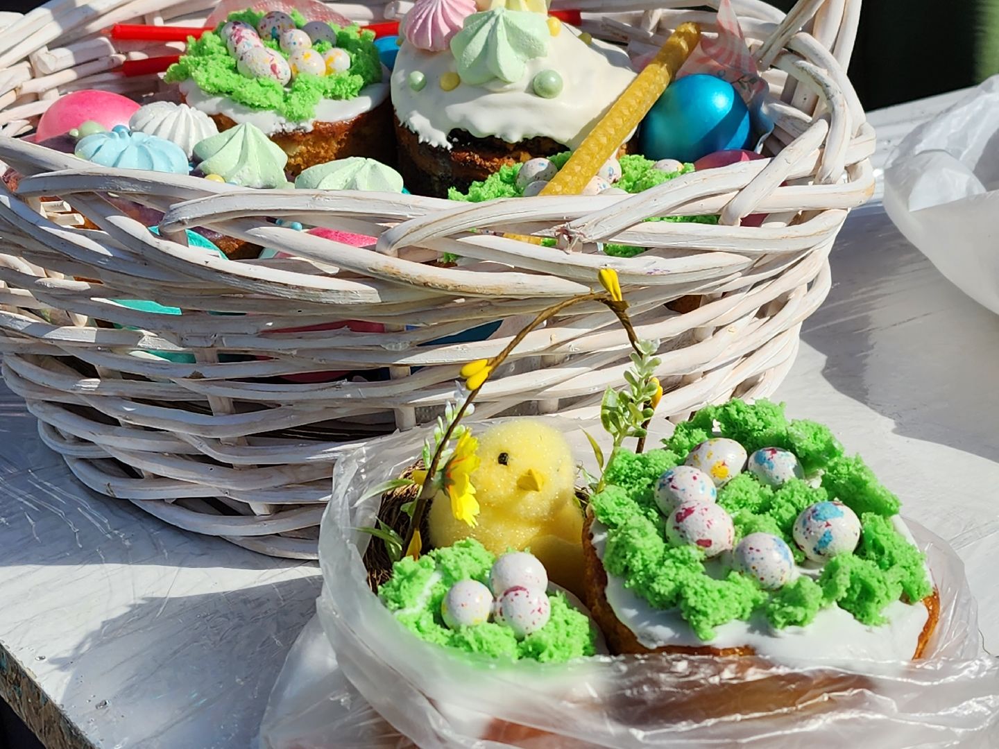 королёв, пасхальные традиции, освящение яиц и куличей, храм рождества пресвятой богородицы,