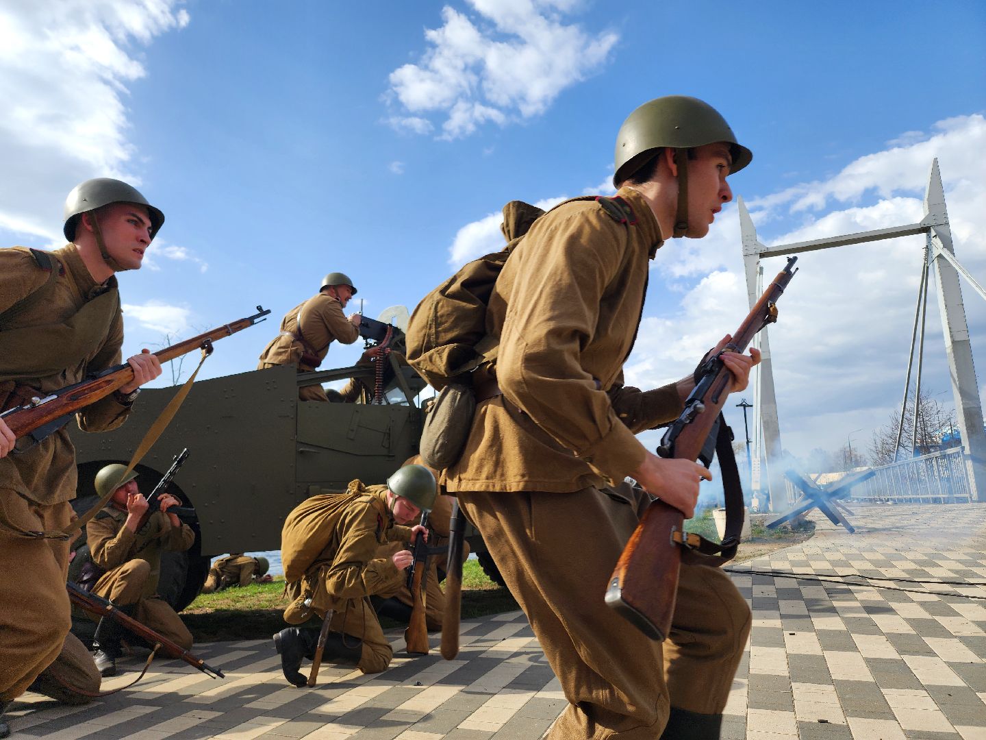 дубна, парк семейного отдыха, историческая реконструкция,