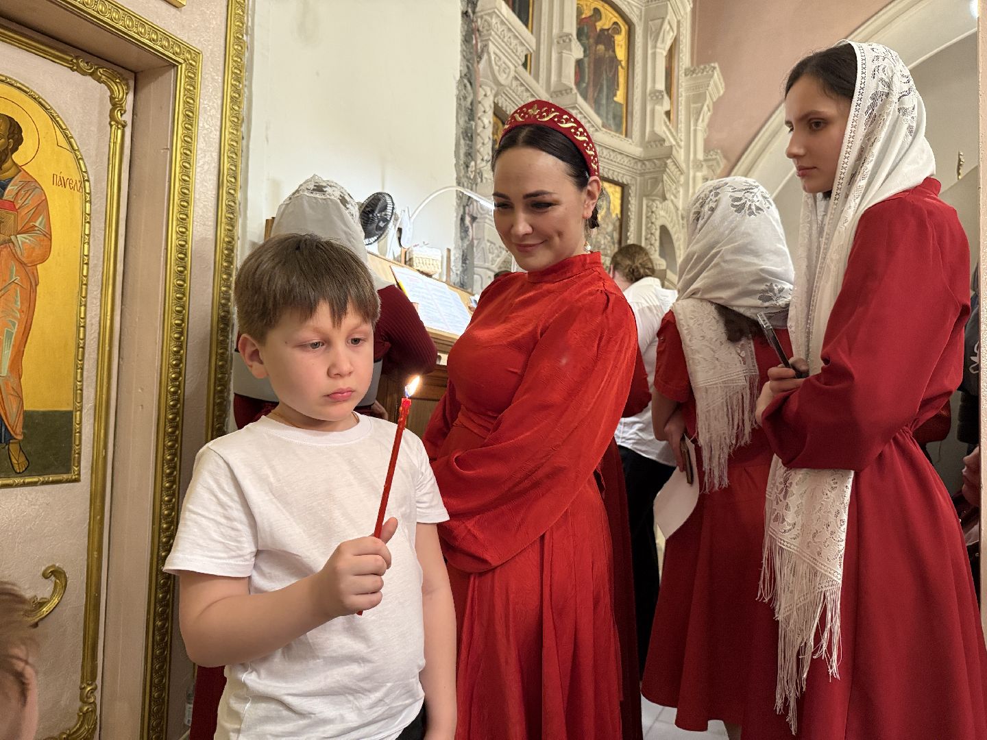 раменское, пасха, богослужение, троицкий храм, троицкий храм раменское, хор,