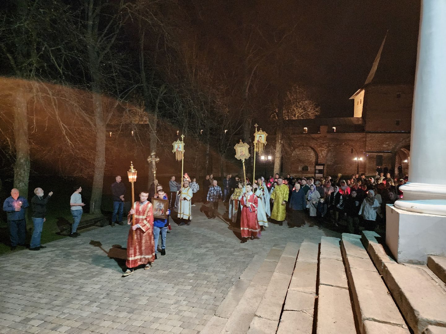 Зарайск, Зарайский кремль, Христос Воскрес, Светлая Пасха,