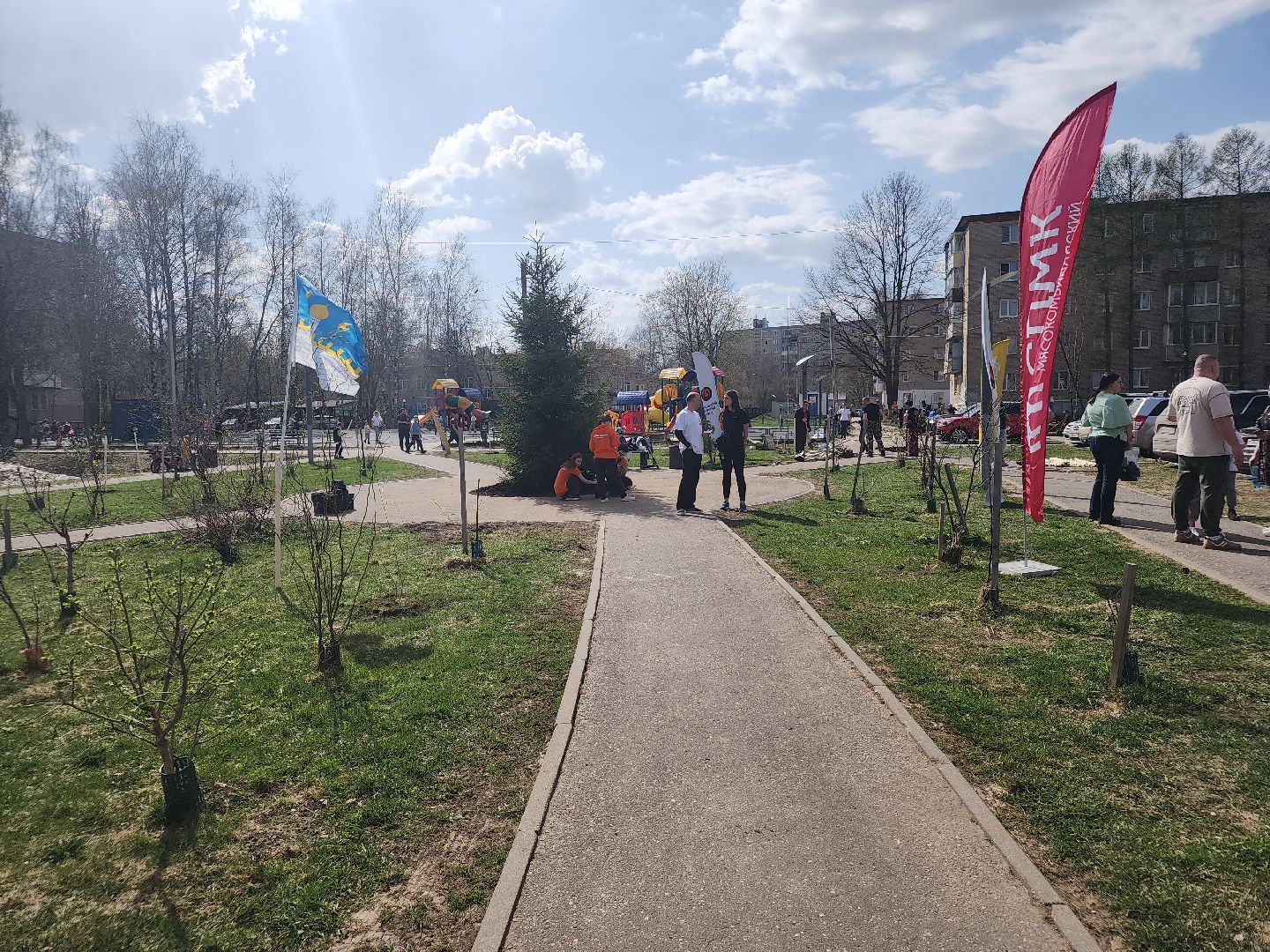 сергиев посад,  благоустройство, субботник,андрей мардасов, тимофей лагутин,