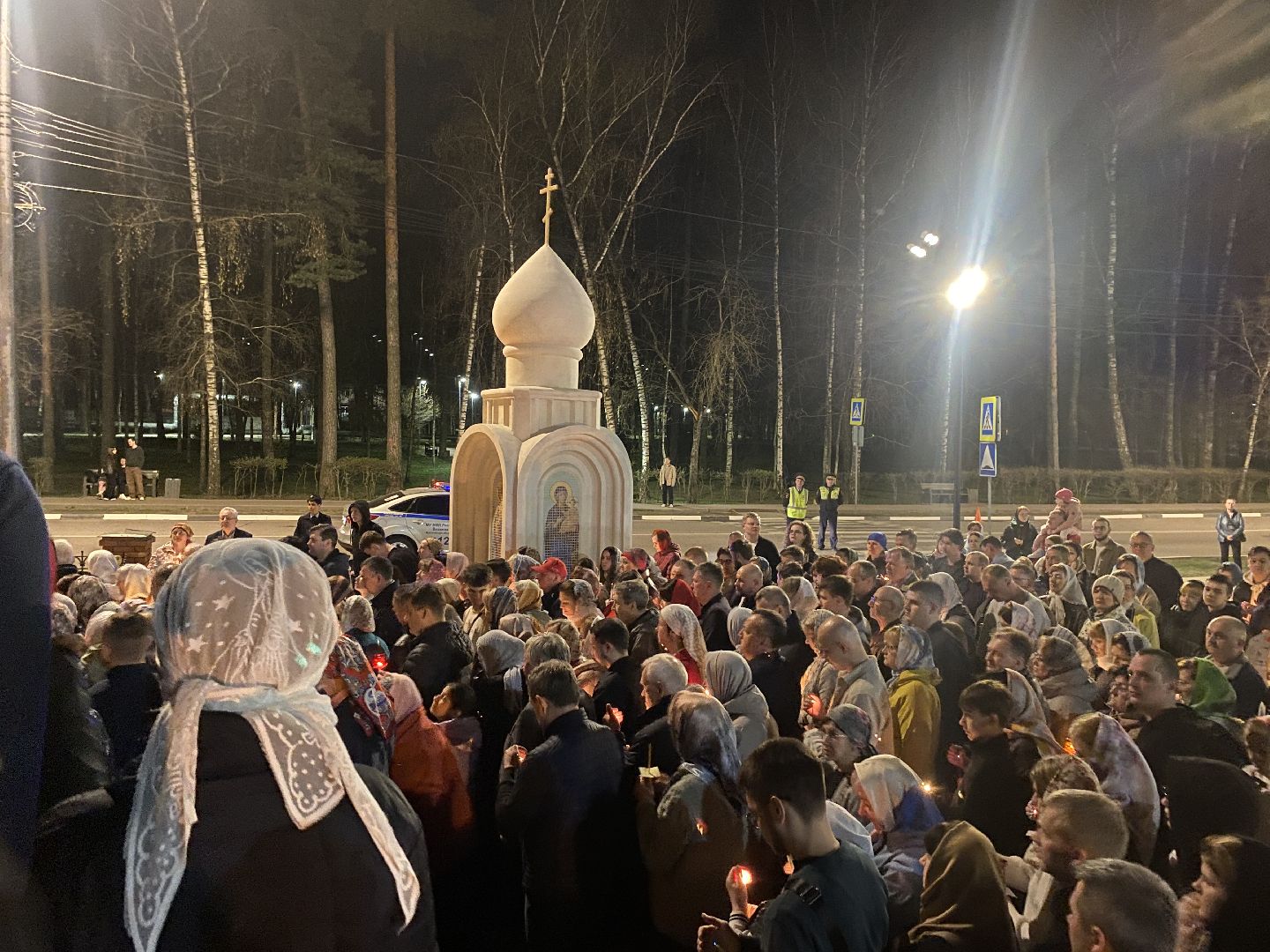 светлая пасха, храм рвсн во власихе, власиха храм, крестный ход, праздник пасхи,